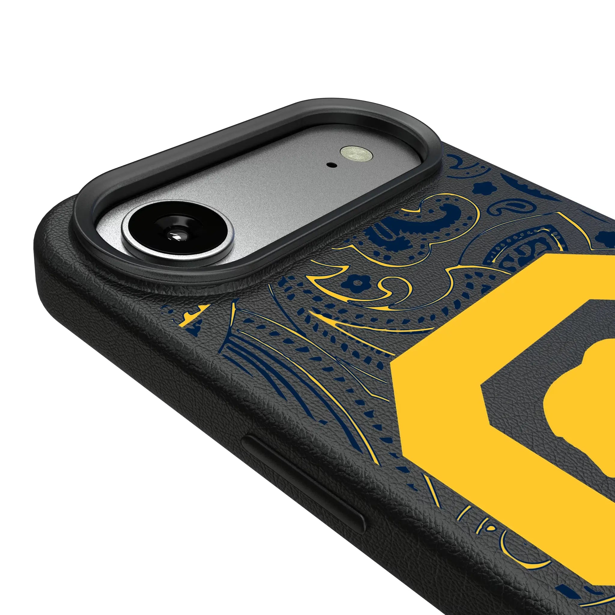 University of California Berkeley Golden Bears Paisley iPhone MagSafe Compatible Phone Case for Apple iPhone - Detail#Device_iPhone Air