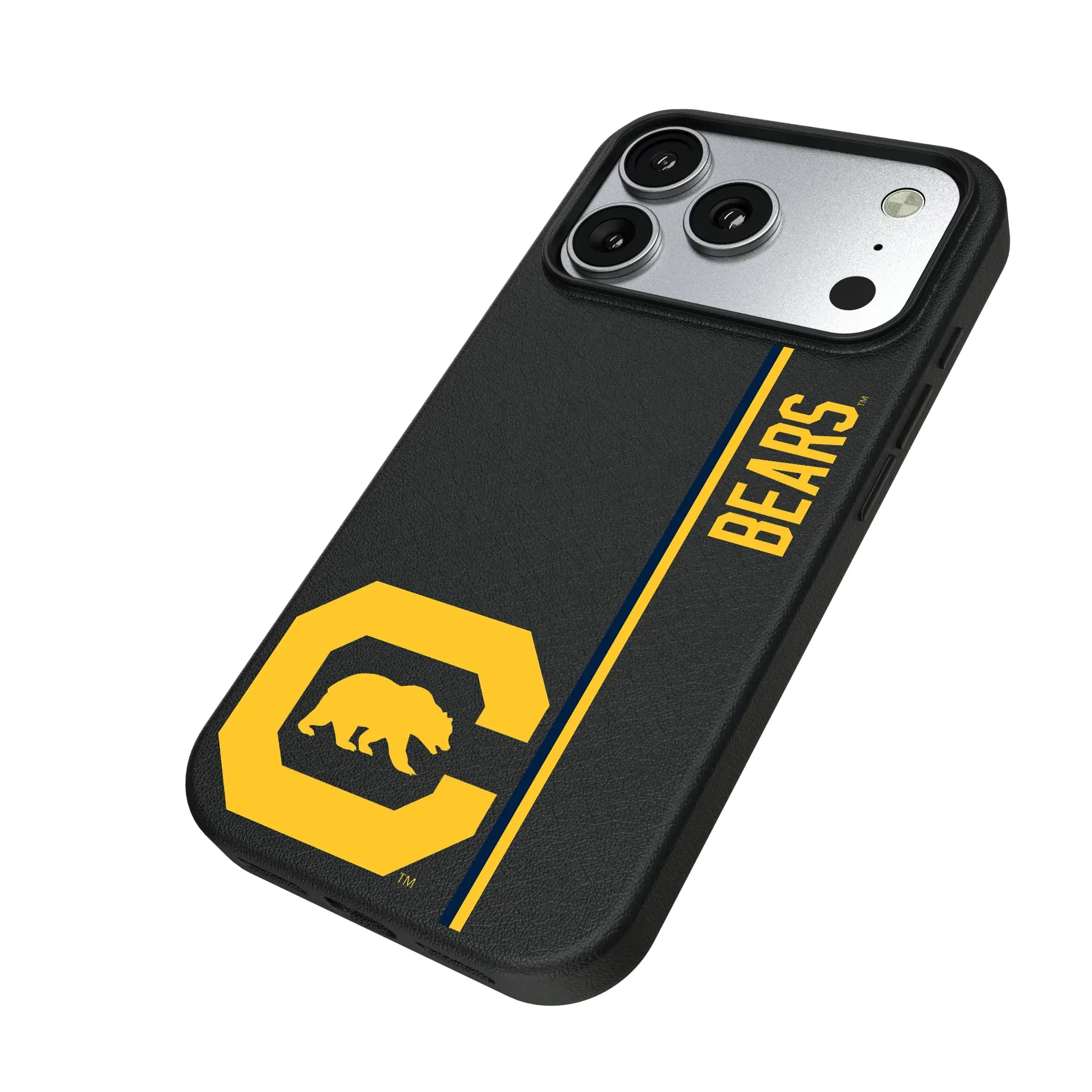 University of California Berkeley Golden Bears Sidebar iPhone MagSafe Compatible Phone Case for Apple iPhone - Isometric View#Device_iPhone 17 Pro