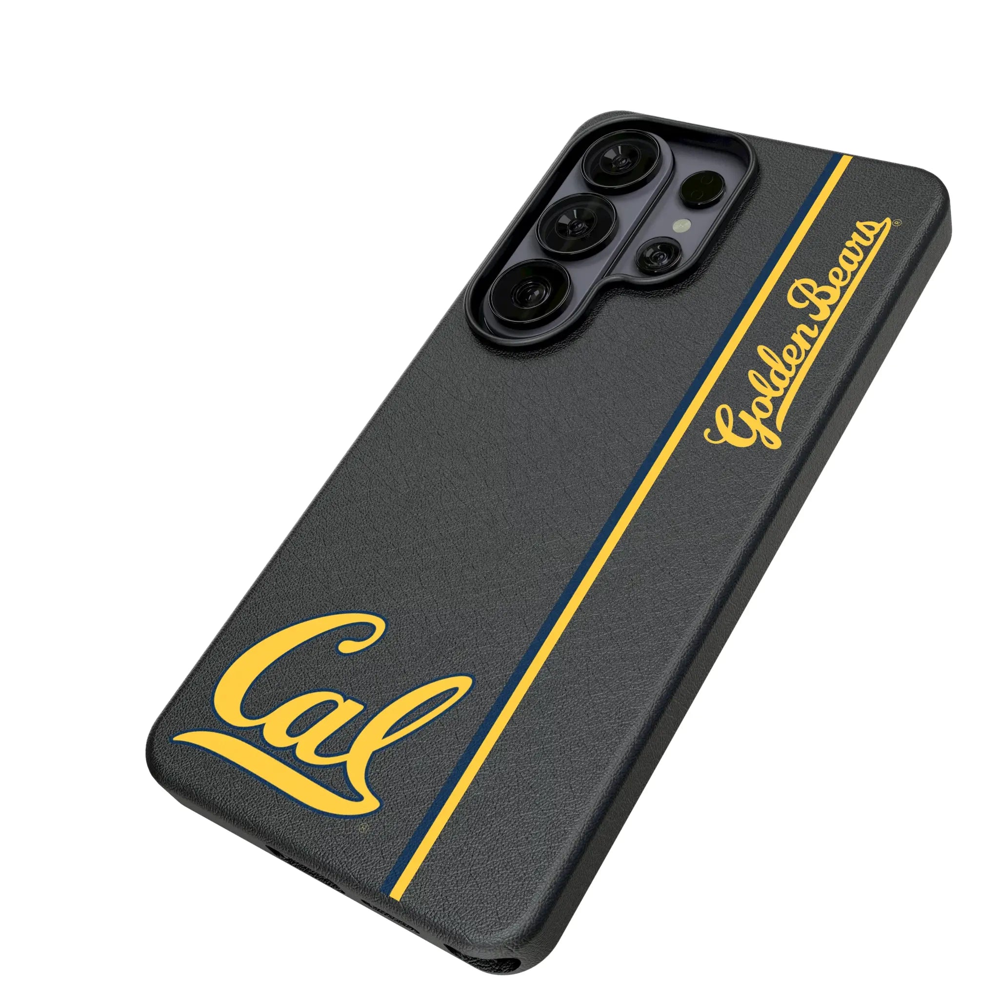 University of California Berkeley Golden Bears Sidebar Galaxy MagSafe Compatible Phone Case for Samsung Galaxy - Isometric View#Device_Galaxy S26 Ultra