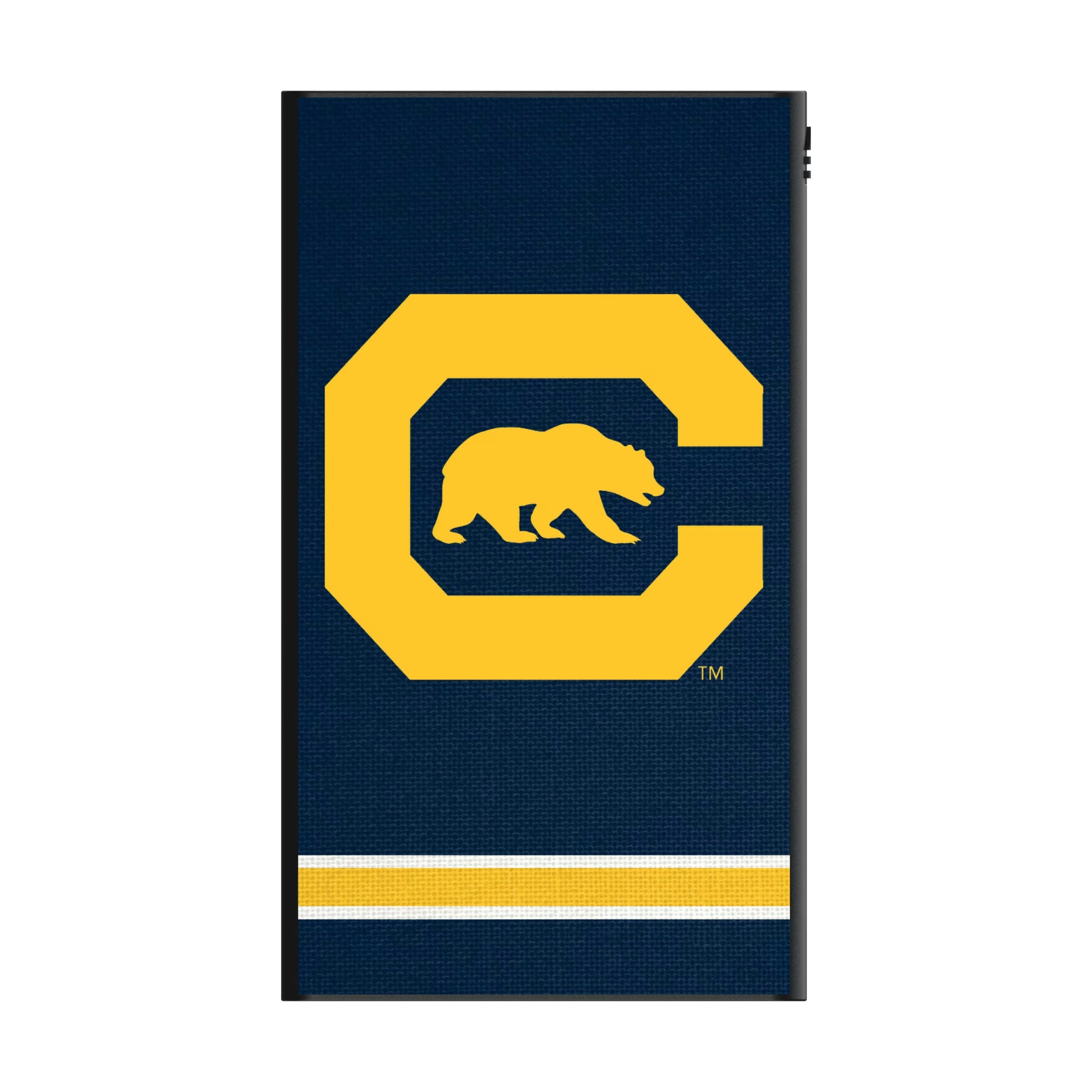 University of California Berkeley Golden Bears Stripe 5000mAh Flat Powerbank