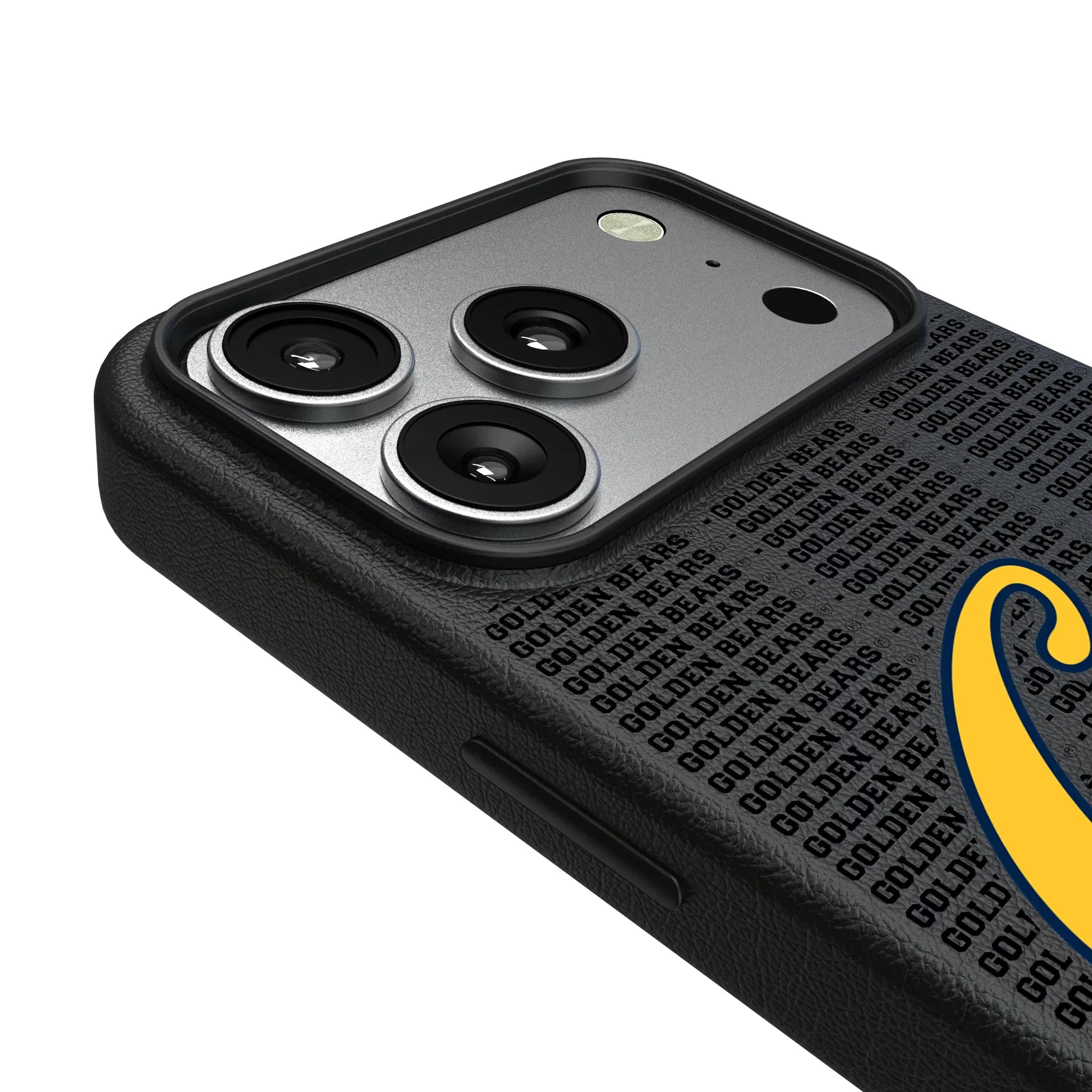 University of California Berkeley Golden Bears Text Backdrop iPhone MagSafe Compatible Phone Case for Apple iPhone - Detail#Device_iPhone 17 Pro