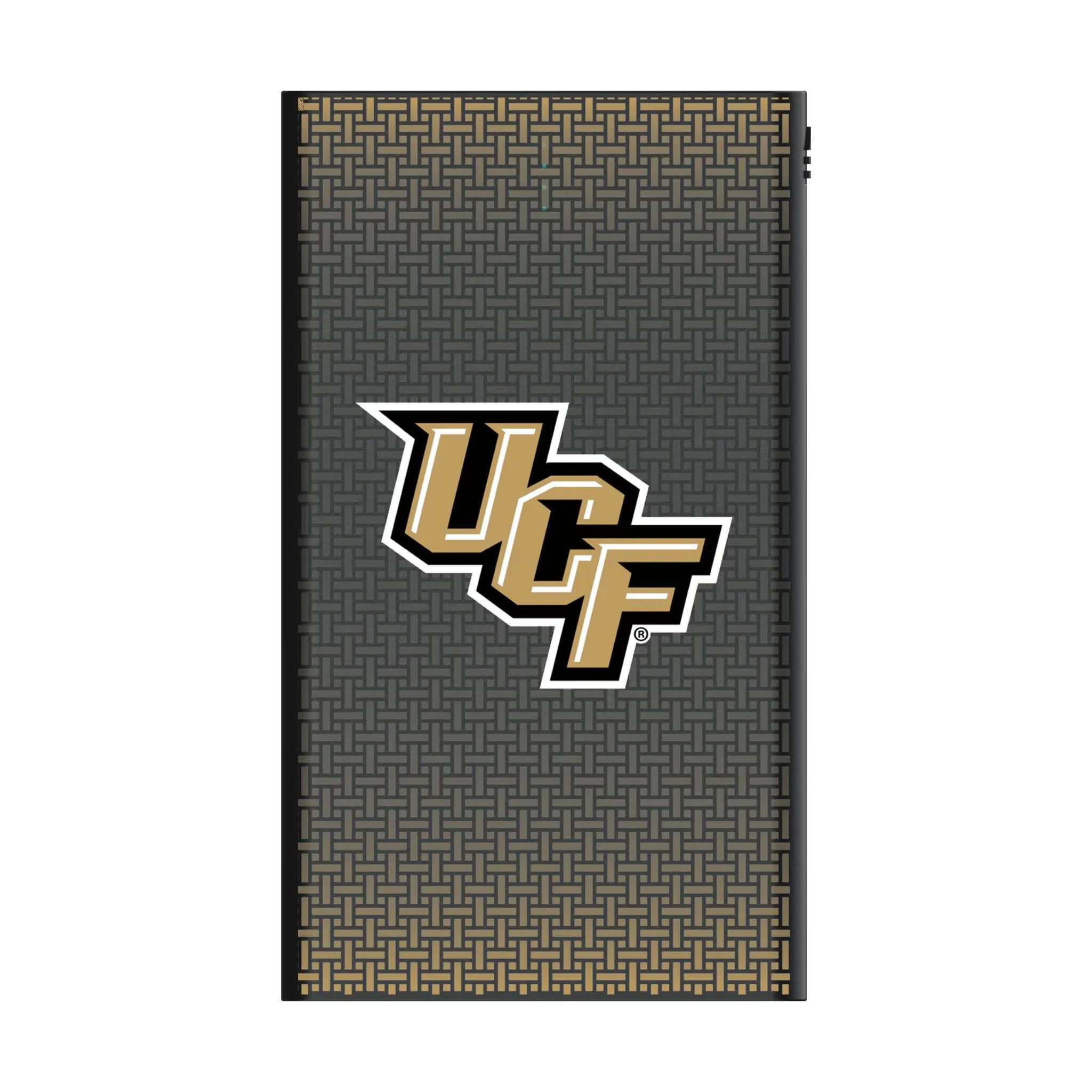 University of Central Florida Golden Knights Linen 5000mAh Flat Power Bank