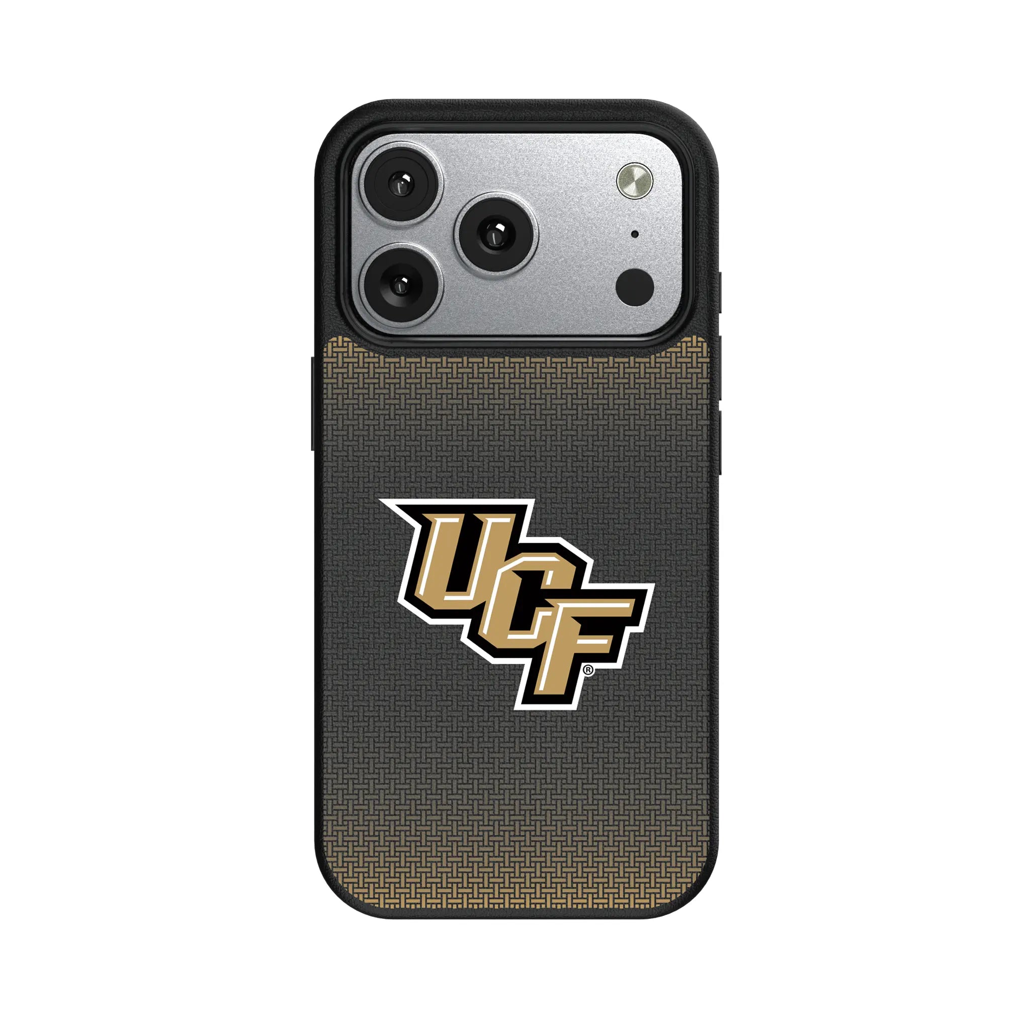 University of Central Florida Golden Knights Linen iPhone MagSafe Compatible Phone Case for Apple iPhone#Device_iPhone 17 Pro