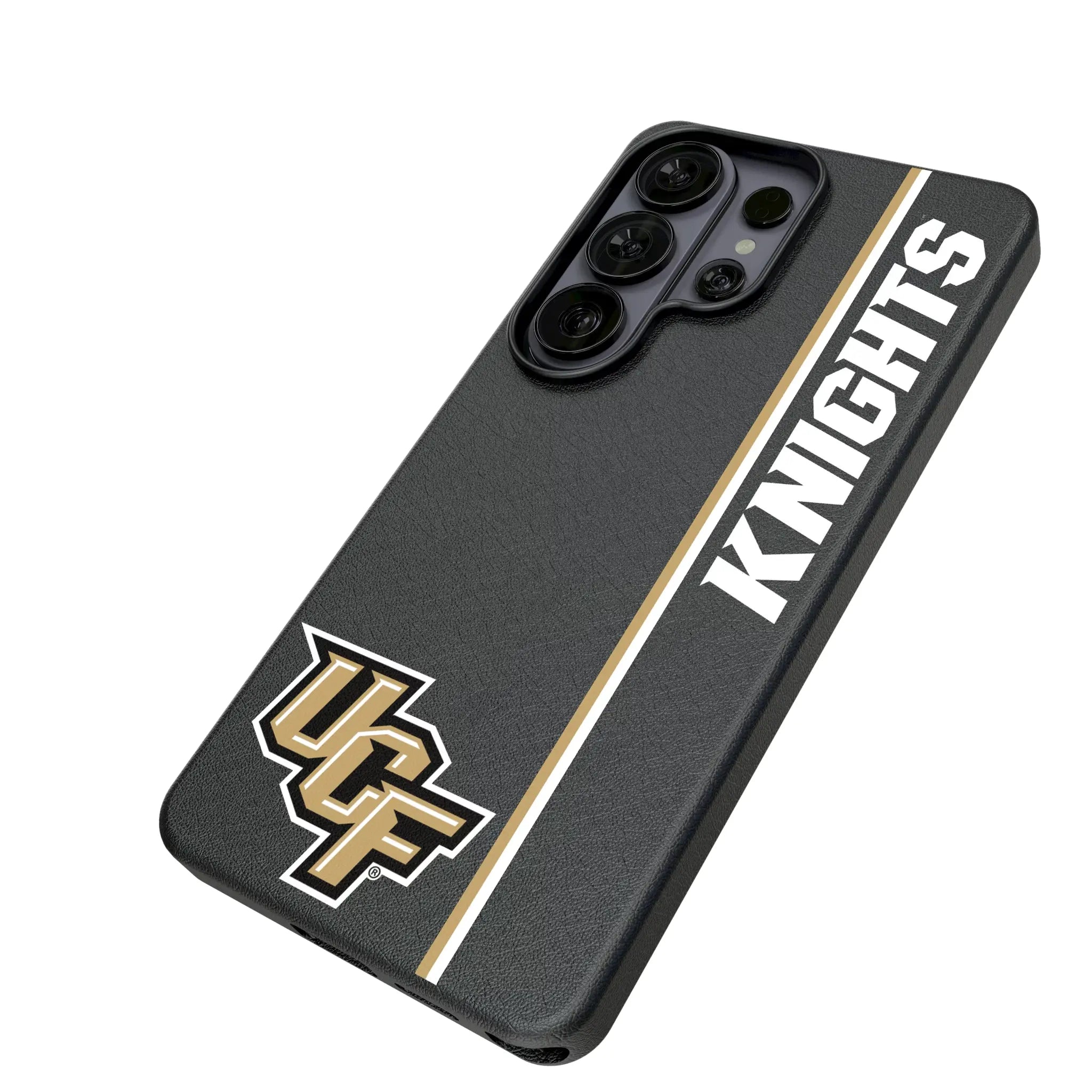 University of Central Florida Golden Knights Sidebar Galaxy MagSafe Compatible Phone Case for Samsung Galaxy - Isometric View#Device_Galaxy S26 Ultra
