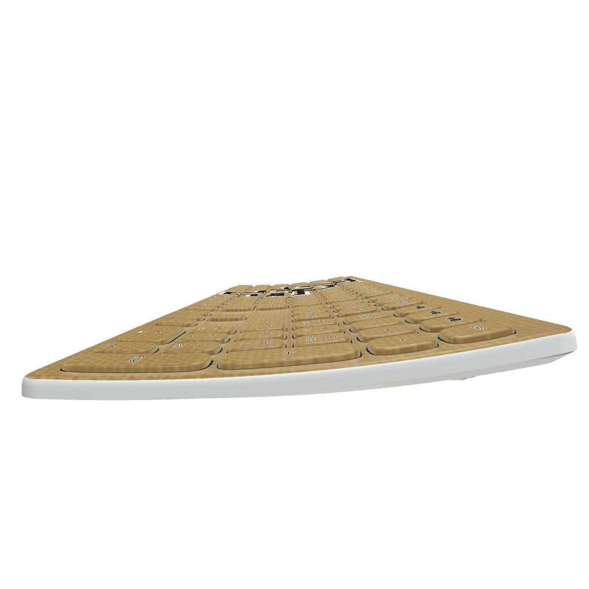 University of Central Florida Golden Knights Solid KKB605 Curved Wireless Keyboard