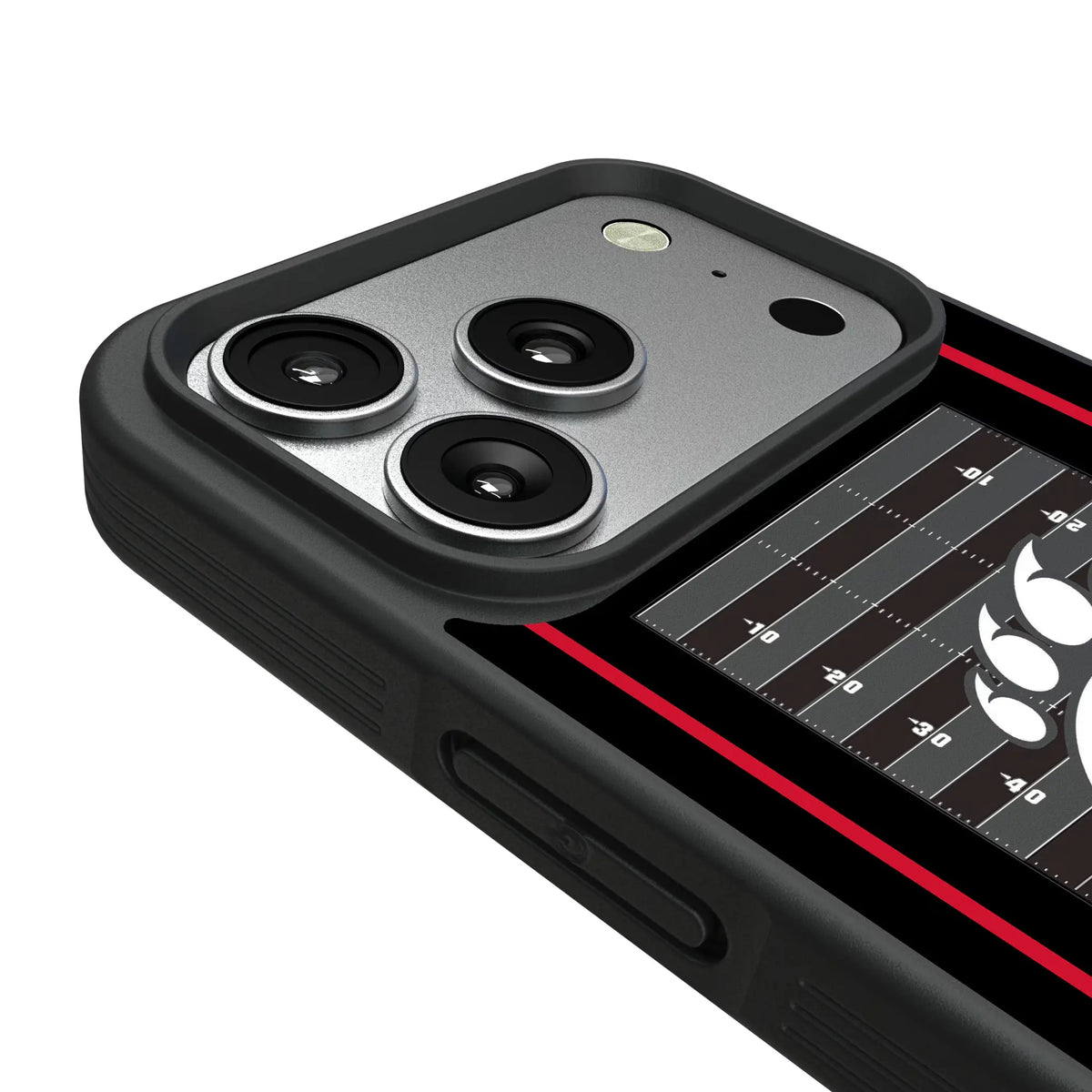 University of Cincinnati Bearcats Field iPhone Bump Phone Case for Apple iPhone - Detail#Device_iPhone 17 Pro