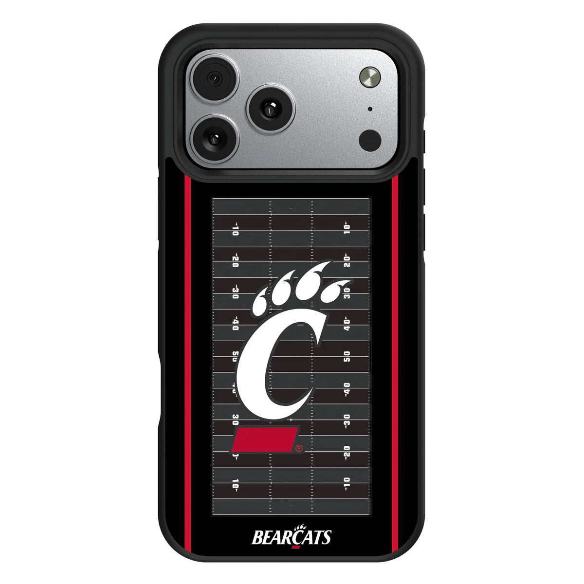 University of Cincinnati Bearcats Field iPhone Bump Phone Case for Apple iPhone#Device_iPhone 17 Pro Max