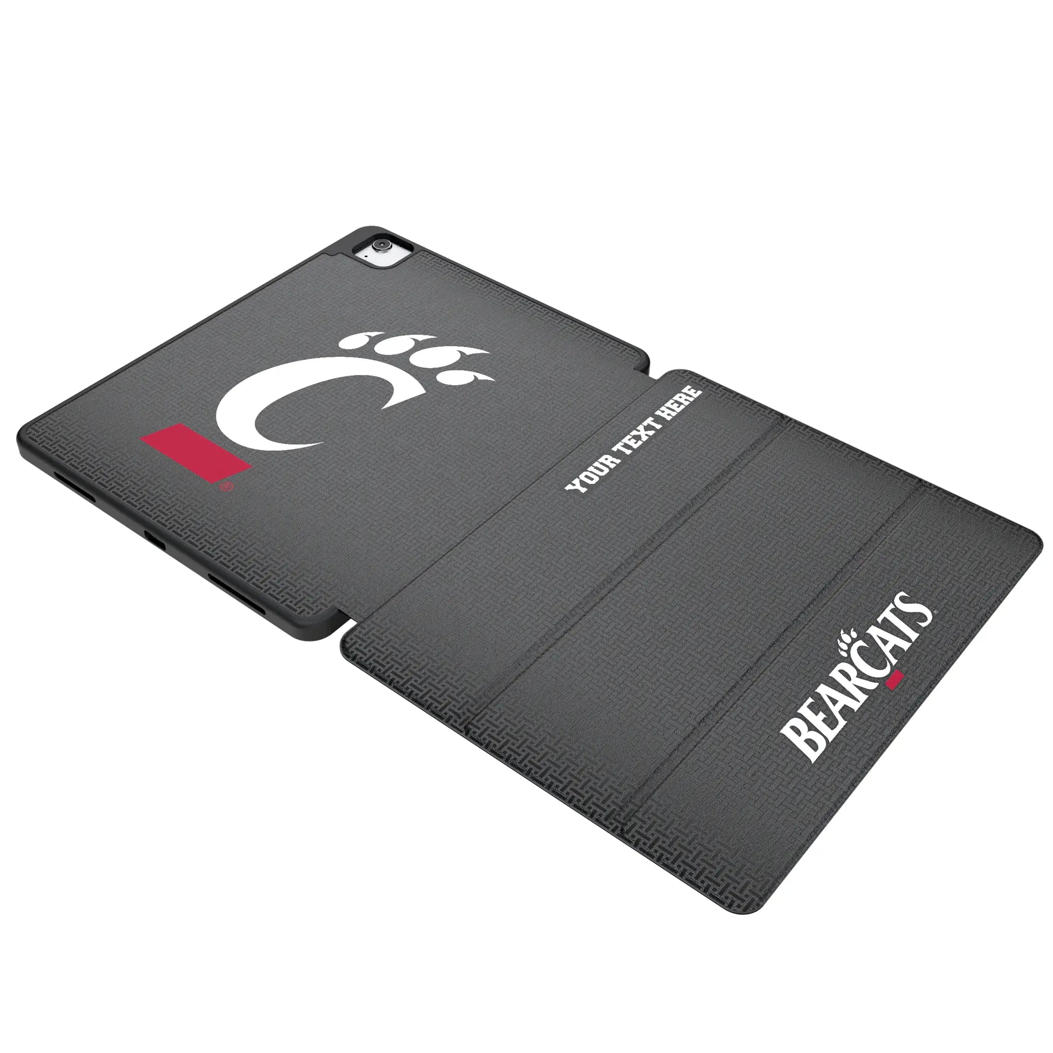 University of Cincinnati Bearcats Personalized Linen iPad Tablet Case for Apple iPad