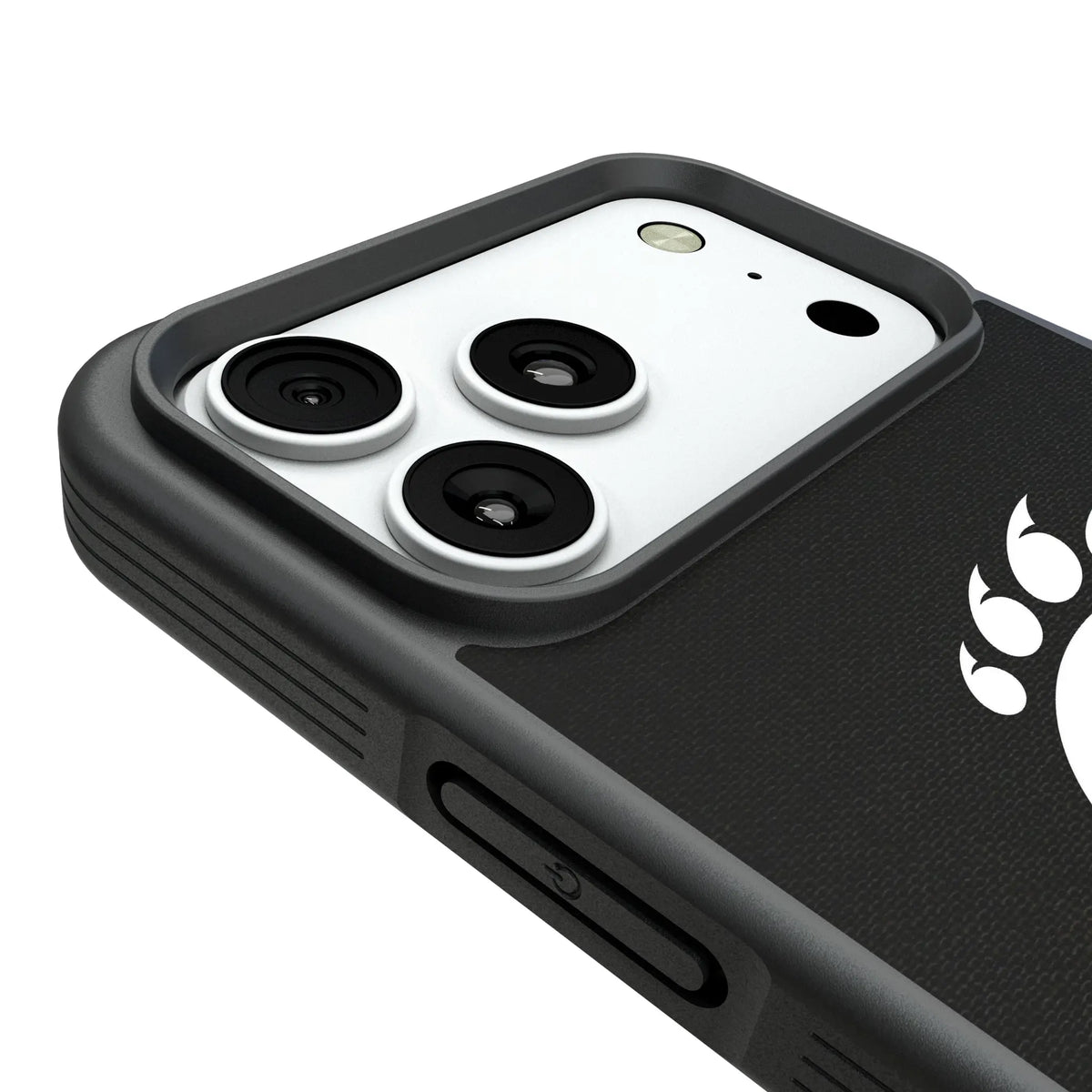 University of Cincinnati Bearcats Personalized Stripe iPhone Bump Phone Case for Apple iPhone - Detail#Device_iPhone 18 Pro Max