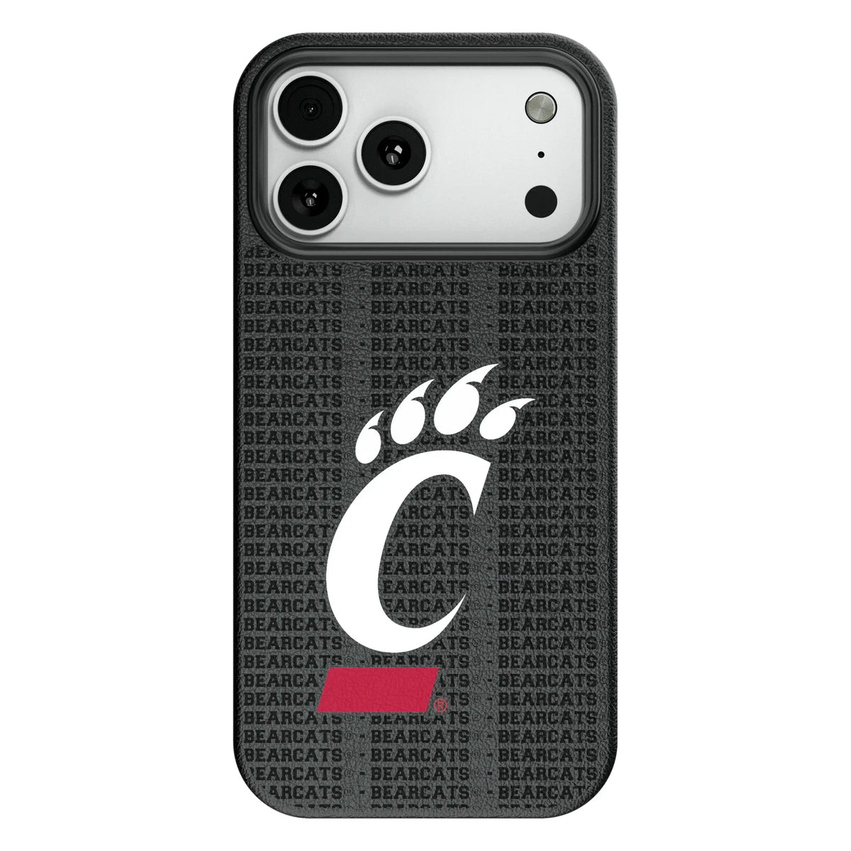 University of Cincinnati Bearcats Text Backdrop MagSafe Compatible Phone Case for Apple iPhone
