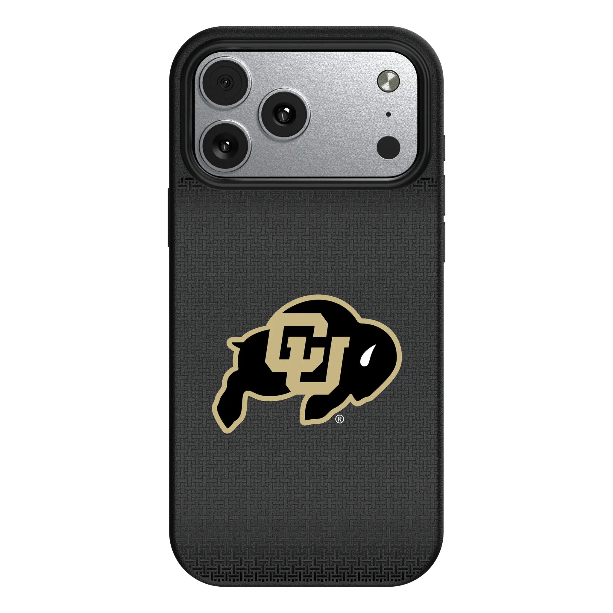 University of Colorado Buffaloes Linen iPhone MagSafe Compatible Phone Case for Apple iPhone#Device_iPhone 17 Pro Max