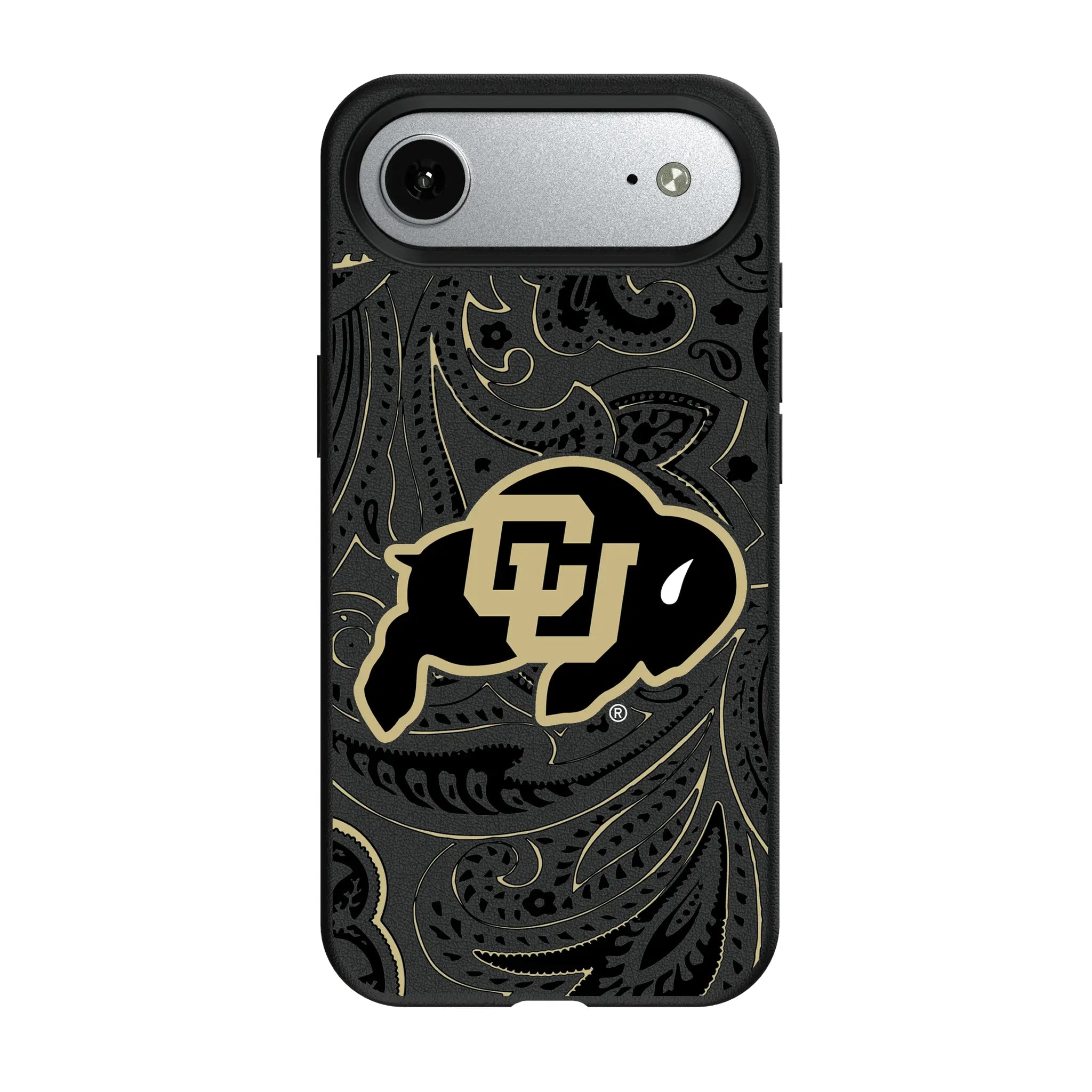 University of Colorado Buffaloes Paisley iPhone MagSafe Compatible Phone Case for Apple iPhone#Device_iPhone Air