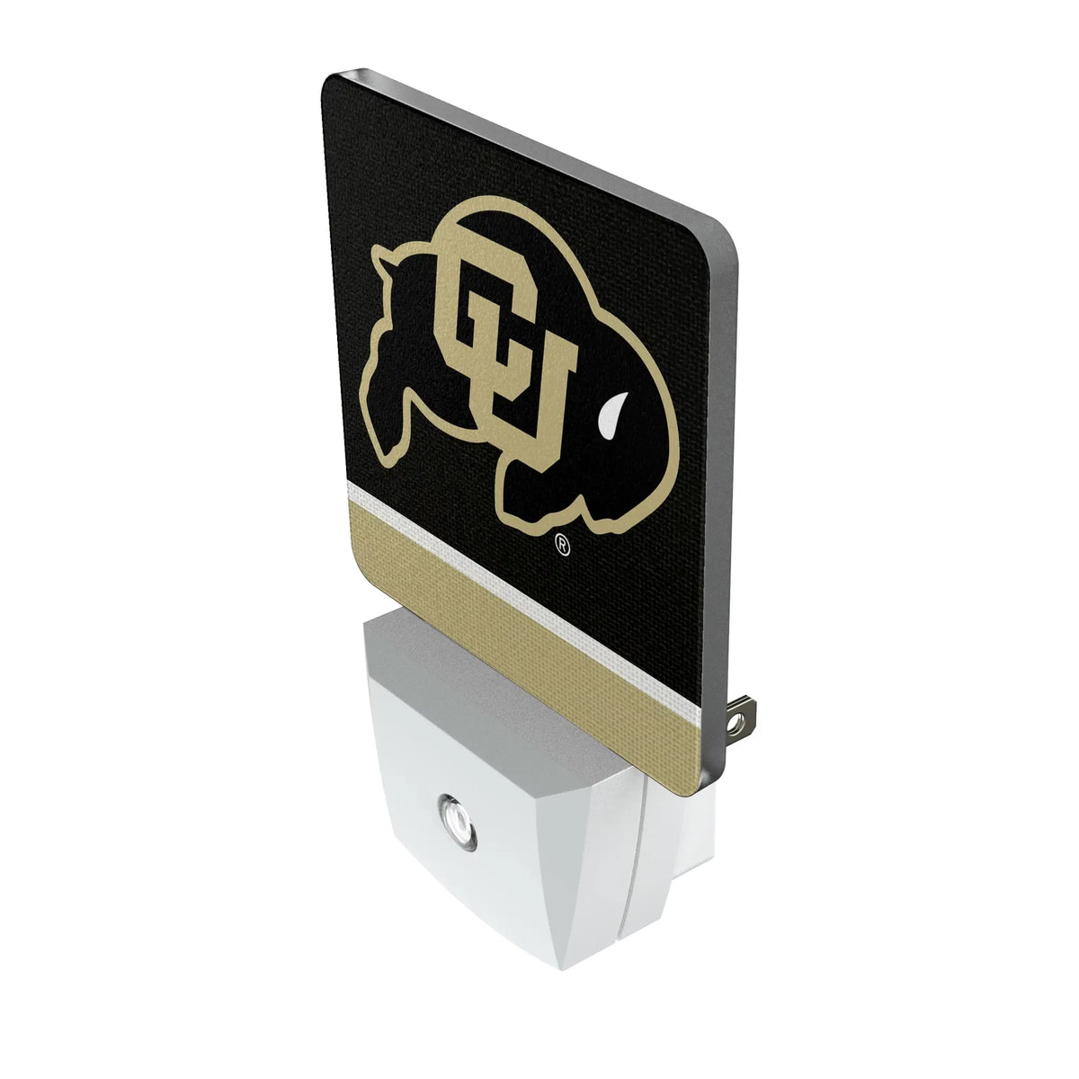 University of Colorado Buffaloes Stripe Night Light 2-Pack - Isometric View