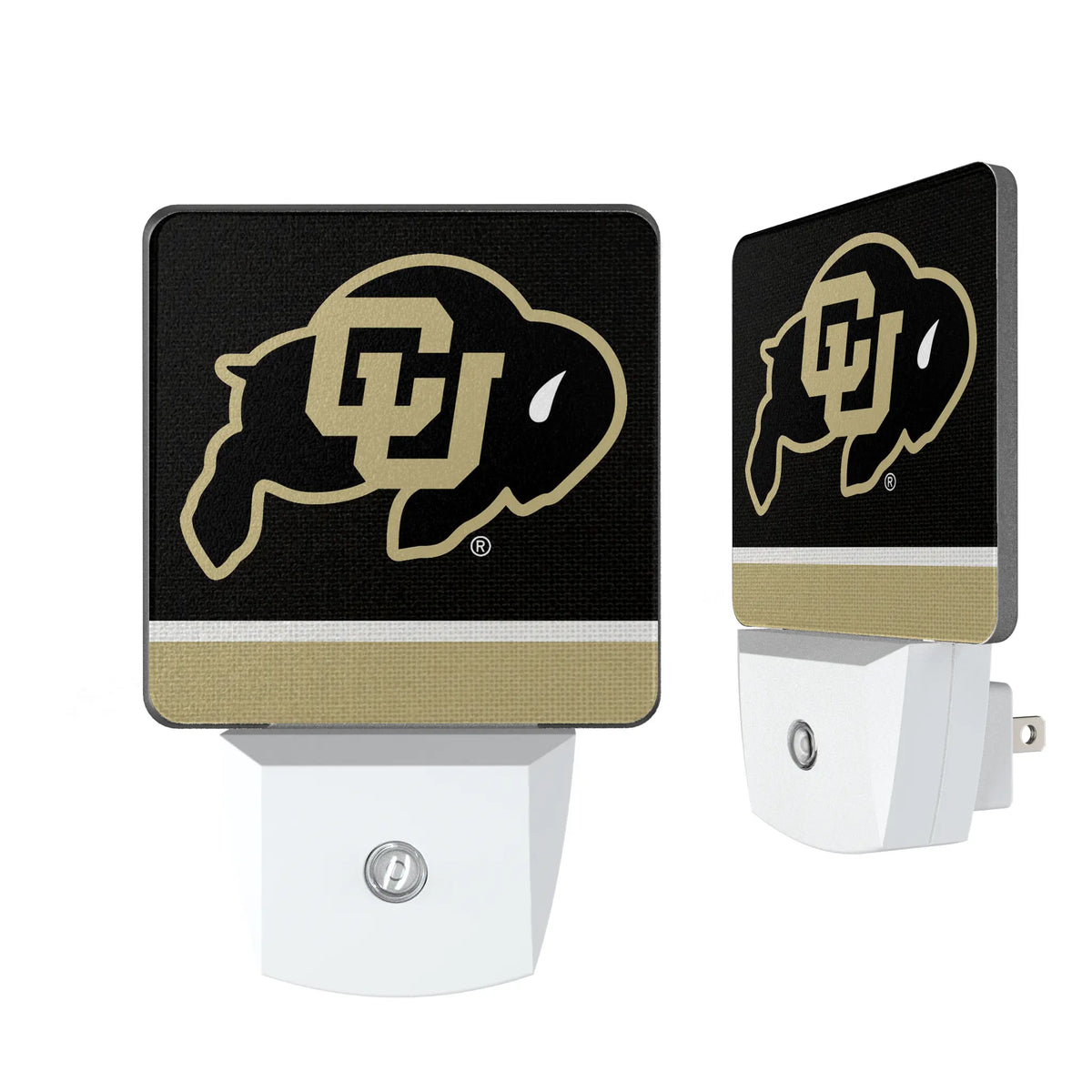 University of Colorado Buffaloes Stripe Night Light 2-Pack