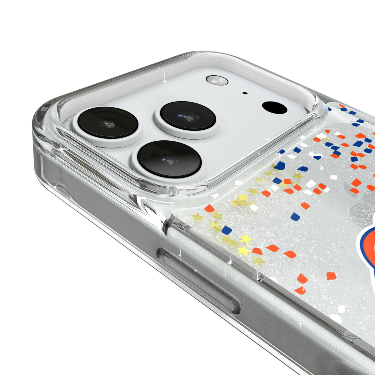 University of Florida Gators Confetti iPhone Glitter Phone Case for Apple iPhone - Detail#Device_iPhone 18 Pro