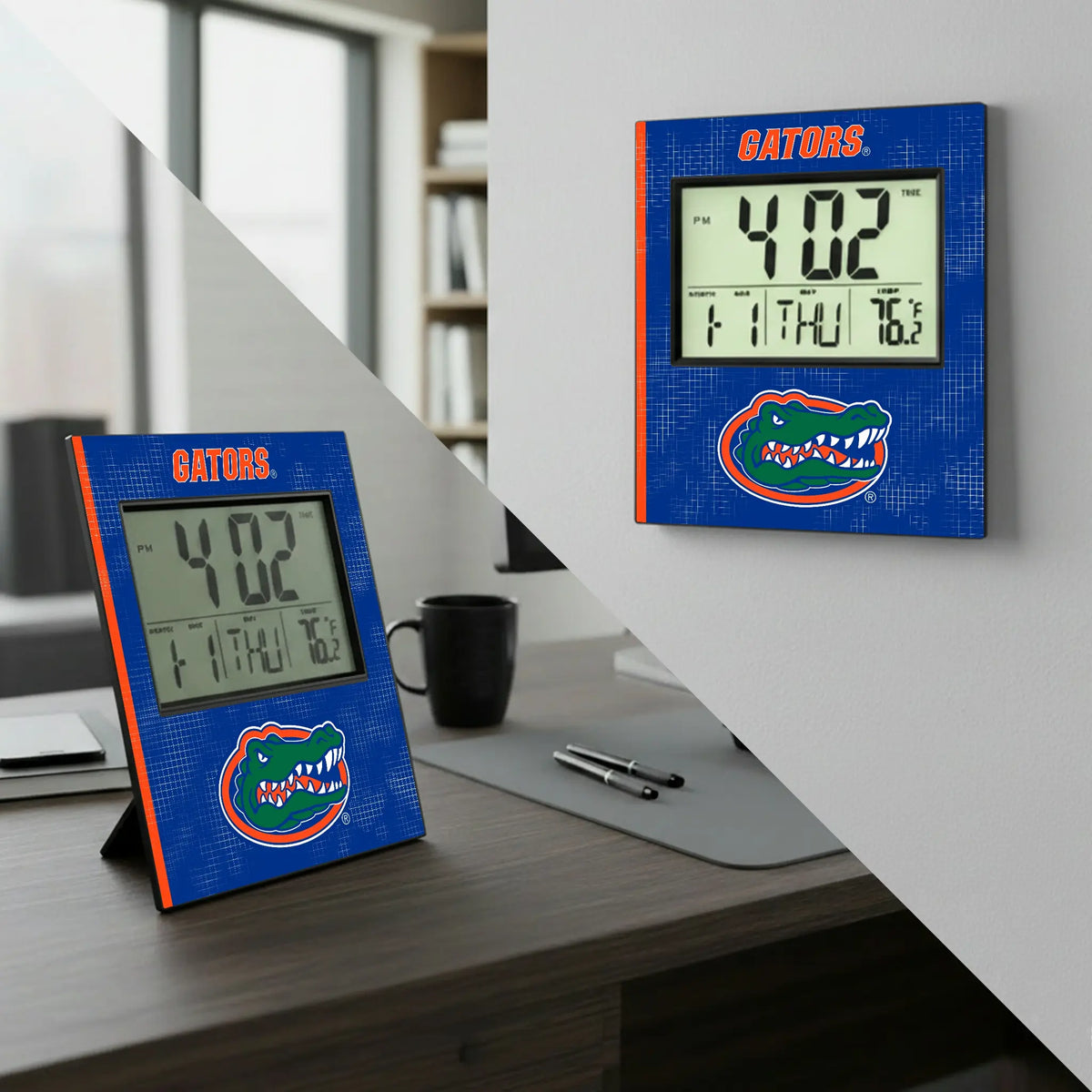 University of Florida Gators Hatch Wall Clock - Lifestyle