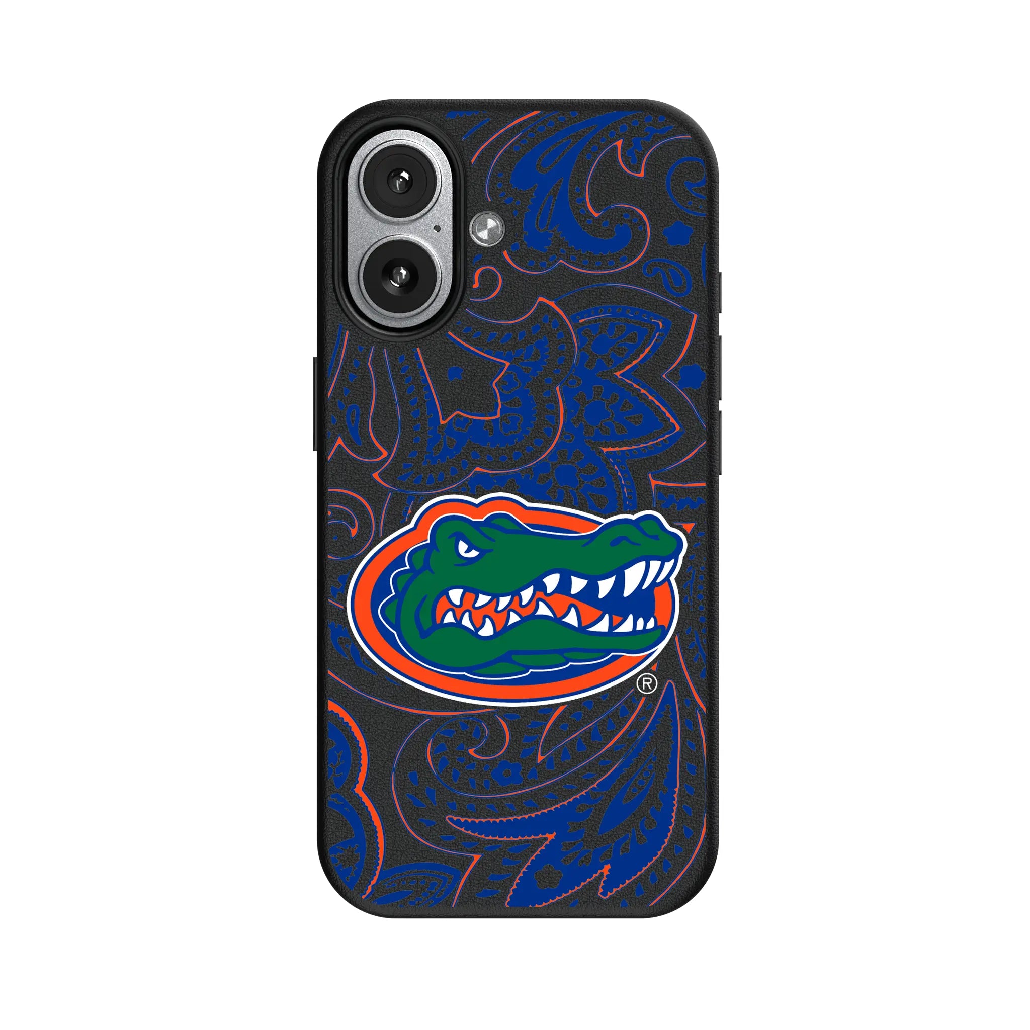 University of Florida Gators Paisley iPhone MagSafe Compatible Phone Case for Apple iPhone#Device_iPhone 17