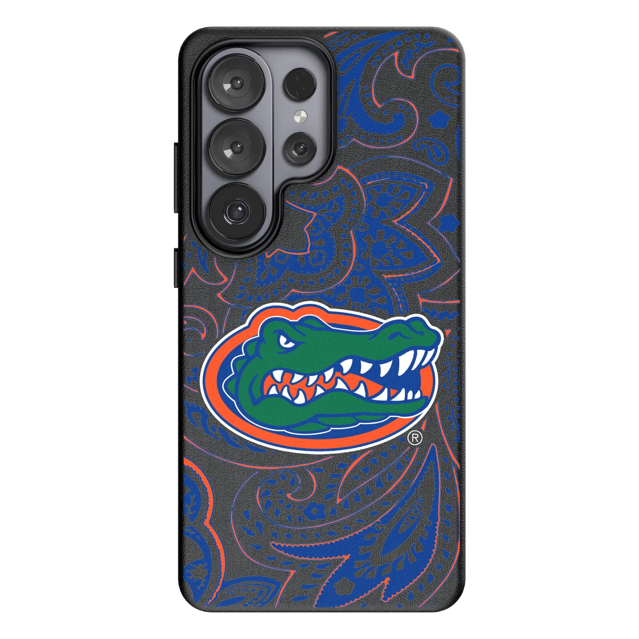 University of Florida Gators Paisley Galaxy MagSafe Compatible Phone Case for Samsung Galaxy#Device_Galaxy S26 Ultra