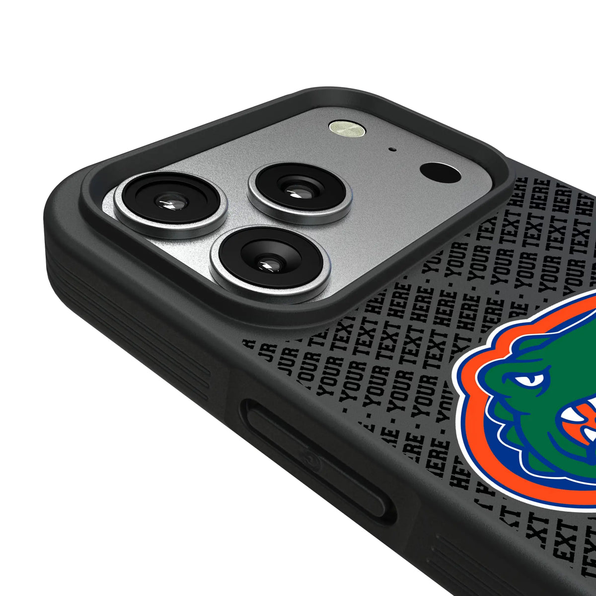 University of Florida Gators Personalized EndZone Plus iPhone Bump Phone Case for Apple iPhone - Detail#Device_iPhone 17 Pro
