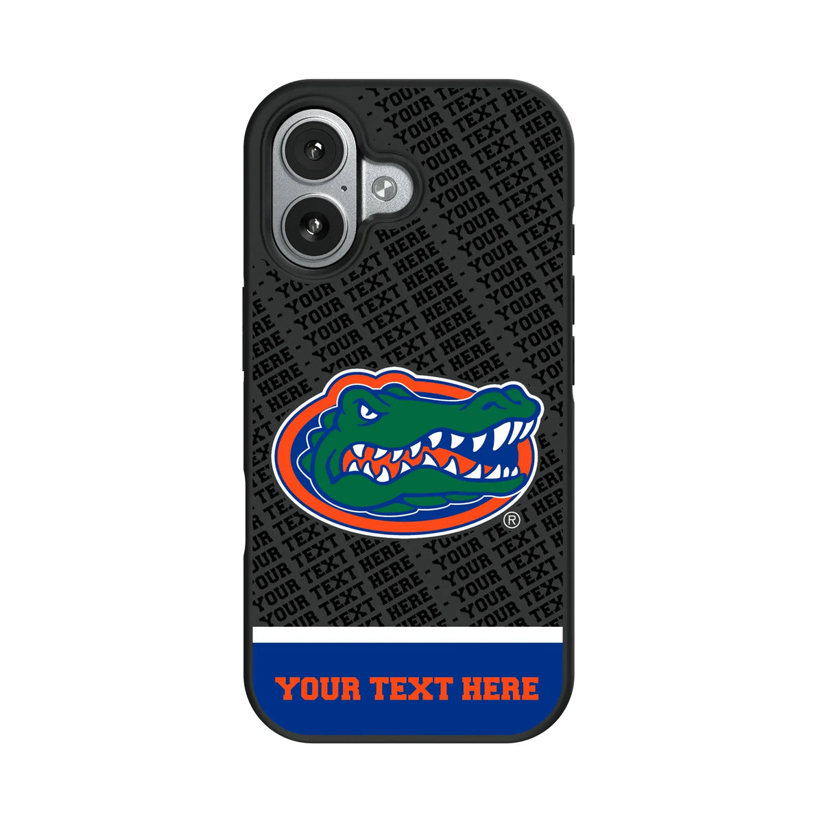University of Florida Gators Personalized EndZone Plus iPhone Bump Phone Case for Apple iPhone#Device_iPhone 17
