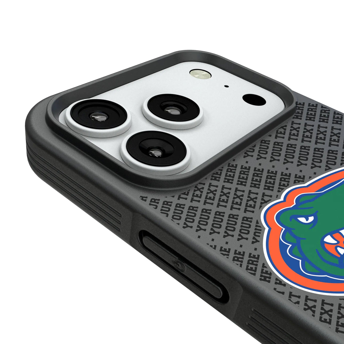 University of Florida Gators Personalized EndZone Plus iPhone Bump Phone Case for Apple iPhone - Detail#Device_iPhone 18 Pro