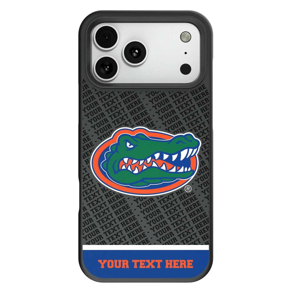 University of Florida Gators Personalized EndZone Plus Bump Phone Case for Apple iPhone