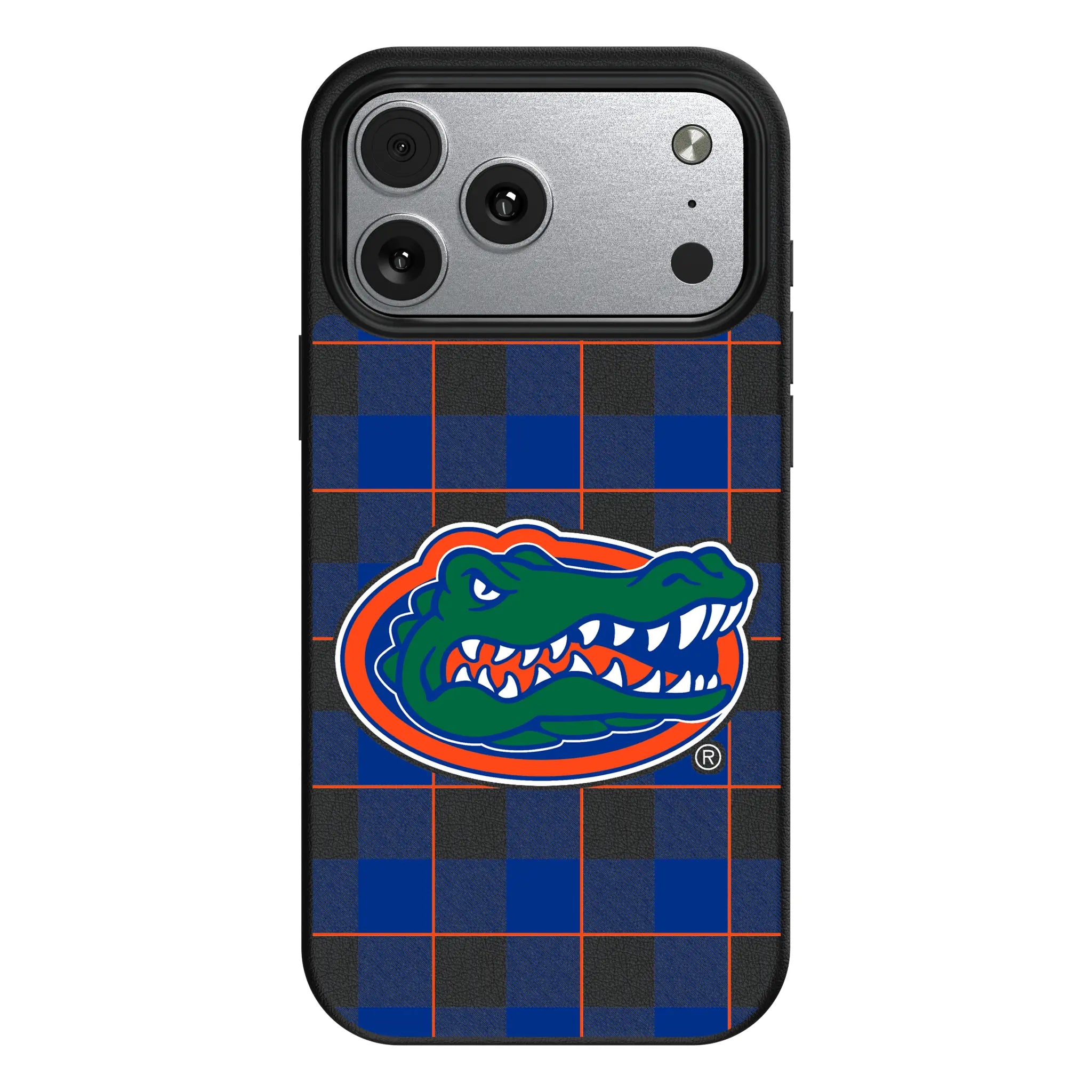 University of Florida Gators Plaid iPhone MagSafe Compatible Phone Case for Apple iPhone#Device_iPhone 17 Pro Max