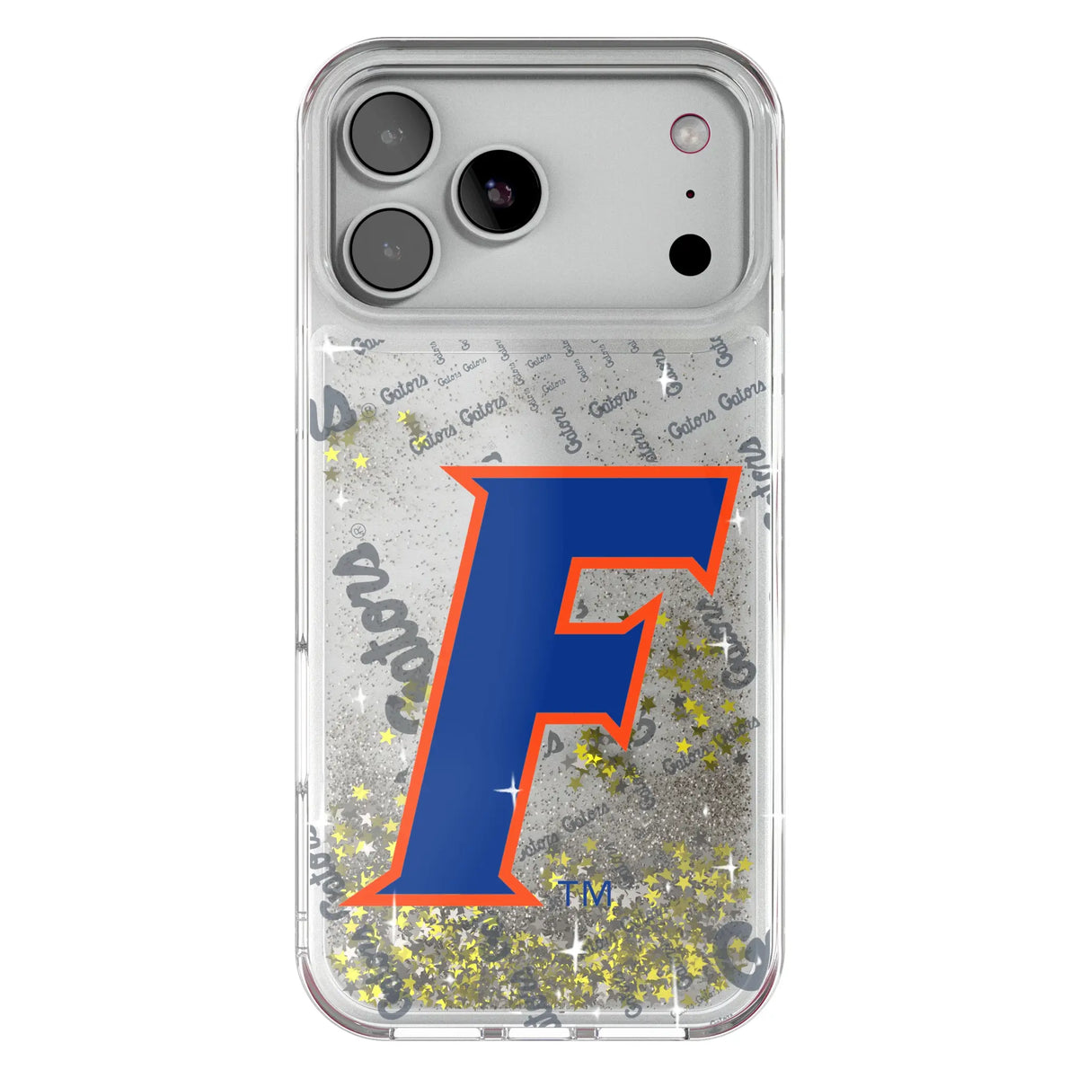 University of Florida Gators Quadtile Glitter Phone Case for Apple iPhone