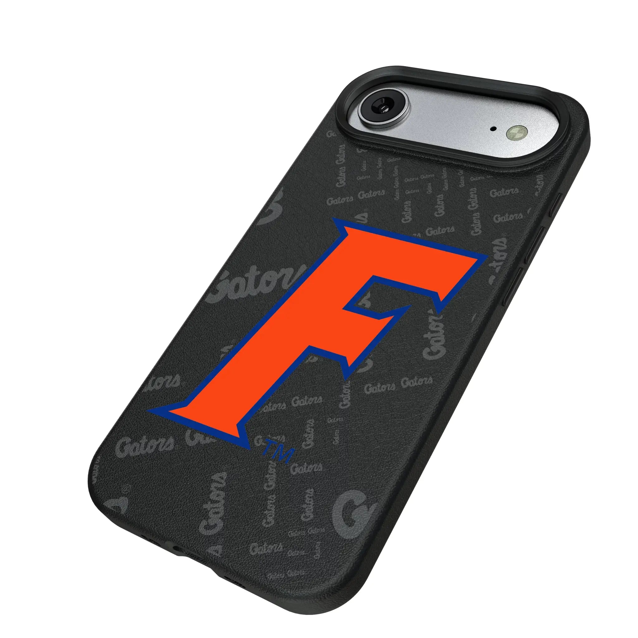 University of Florida Gators Quadtile iPhone MagSafe Compatible Phone Case for Apple iPhone - Isometric View#Device_iPhone Air
