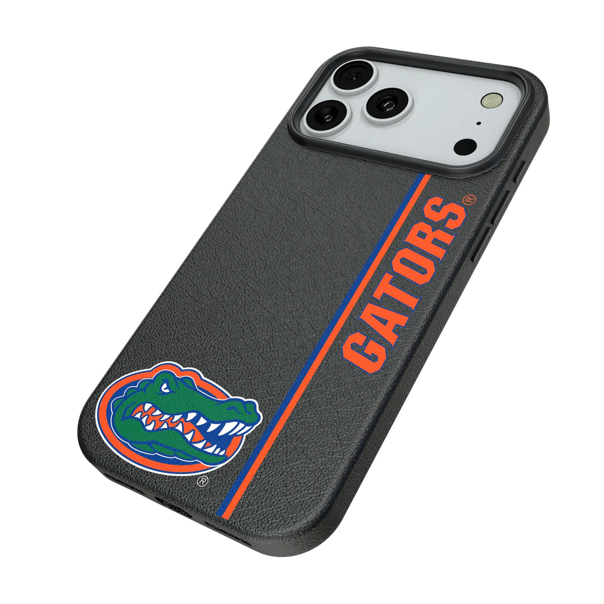 University of Florida Gators Sidebar iPhone MagSafe Compatible Phone Case for Apple iPhone - Isometric View#Device_iPhone 18 Pro Max