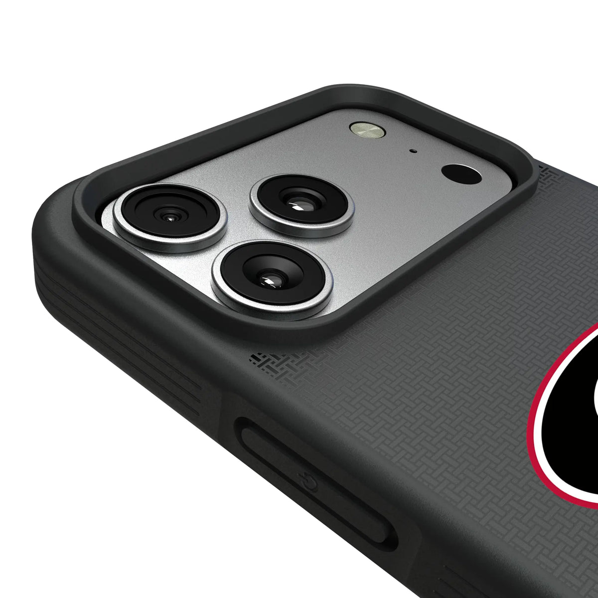University of Georgia Bulldogs Linen iPhone Bump Phone Case for Apple iPhone - Detail#Device_iPhone 17 Pro Max