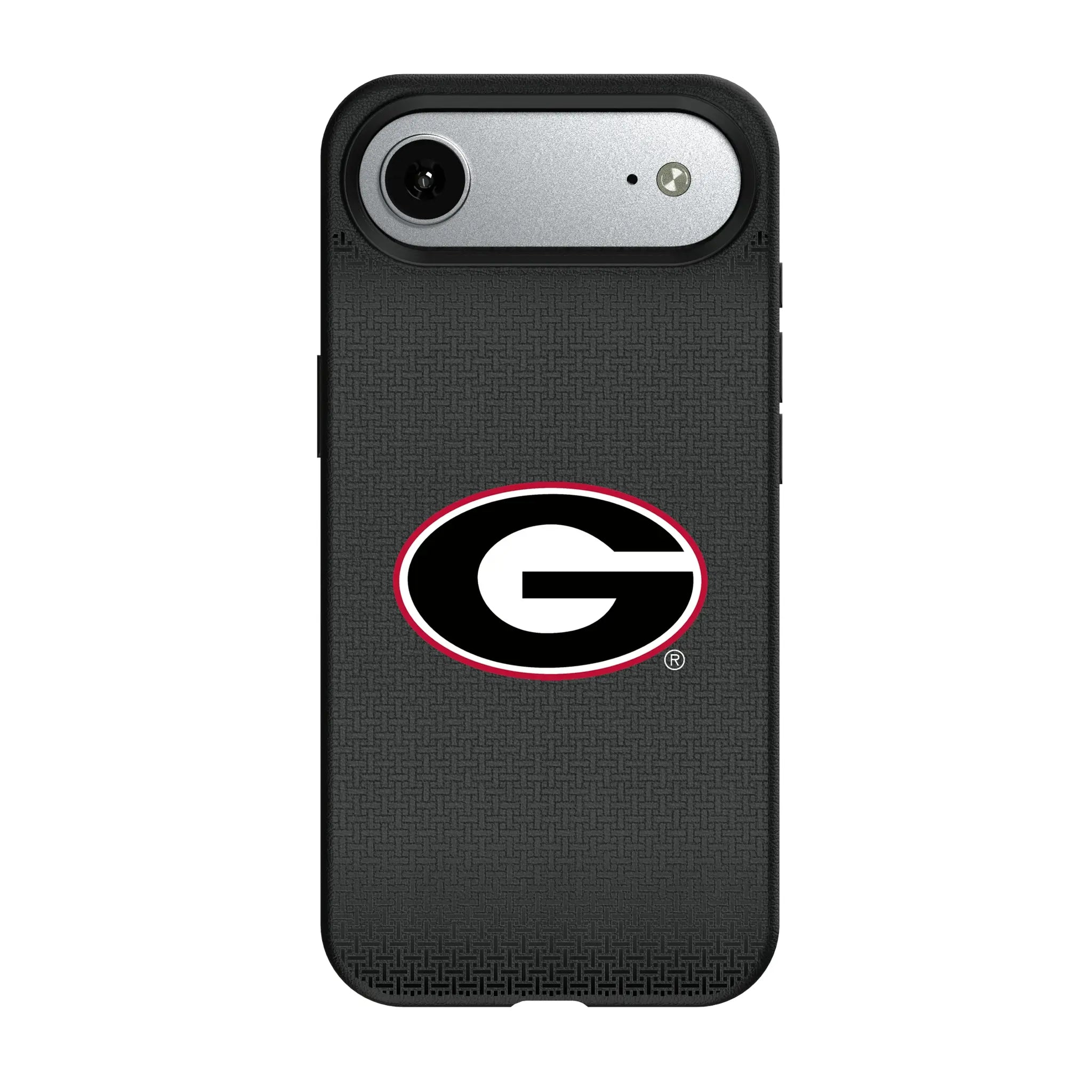 University of Georgia Bulldogs Linen iPhone MagSafe Compatible Phone Case for Apple iPhone#Device_iPhone Air