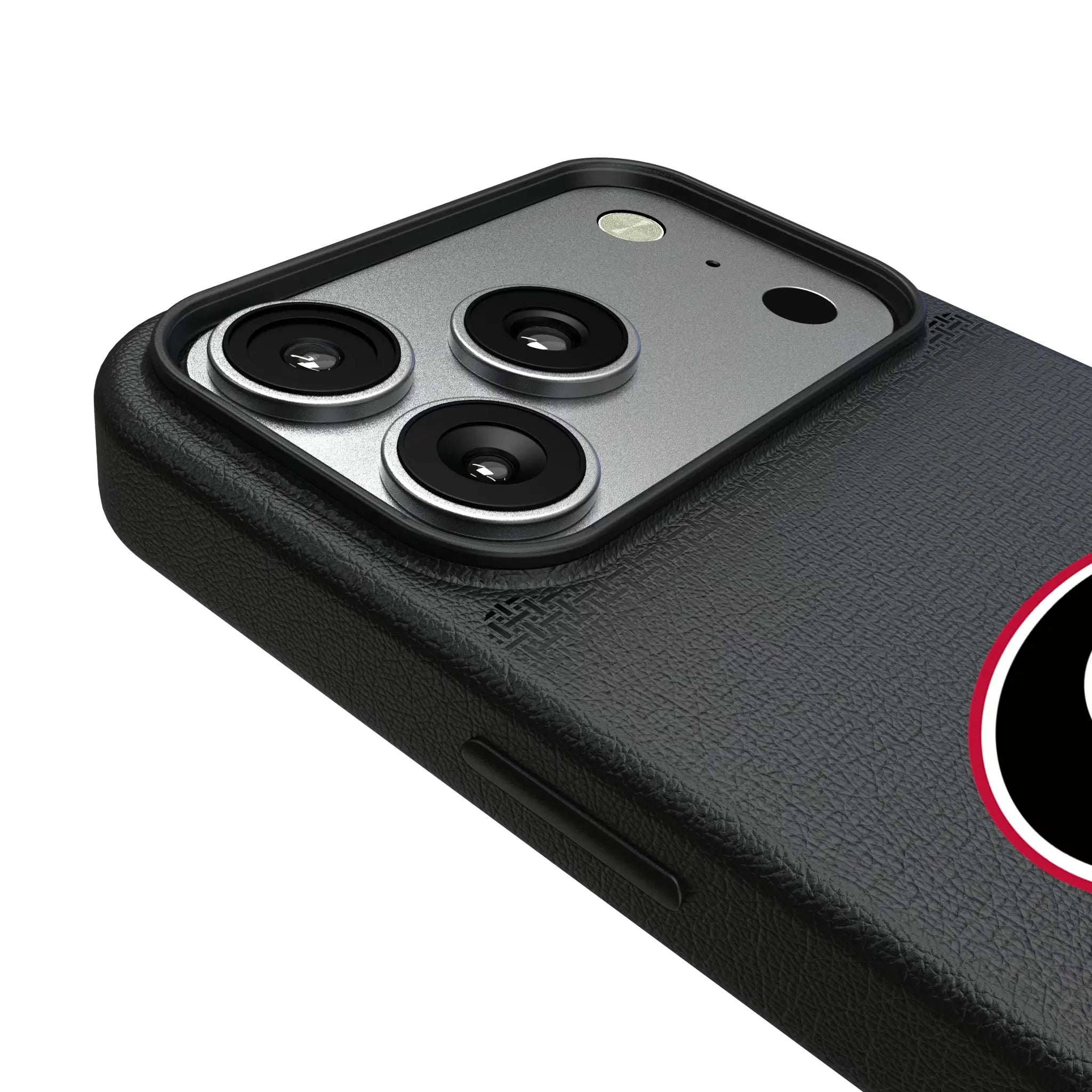 University of Georgia Bulldogs Linen iPhone MagSafe Compatible Phone Case for Apple iPhone - Detail#Device_iPhone 17 Pro