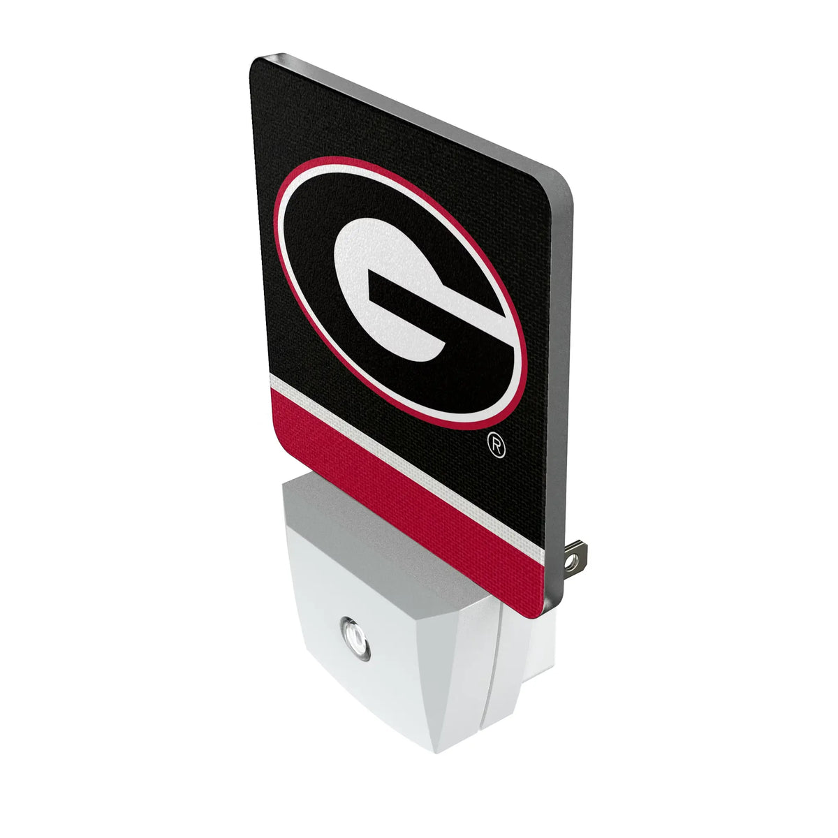 University of Georgia Bulldogs Stripe Night Light 2-Pack - Isometric View