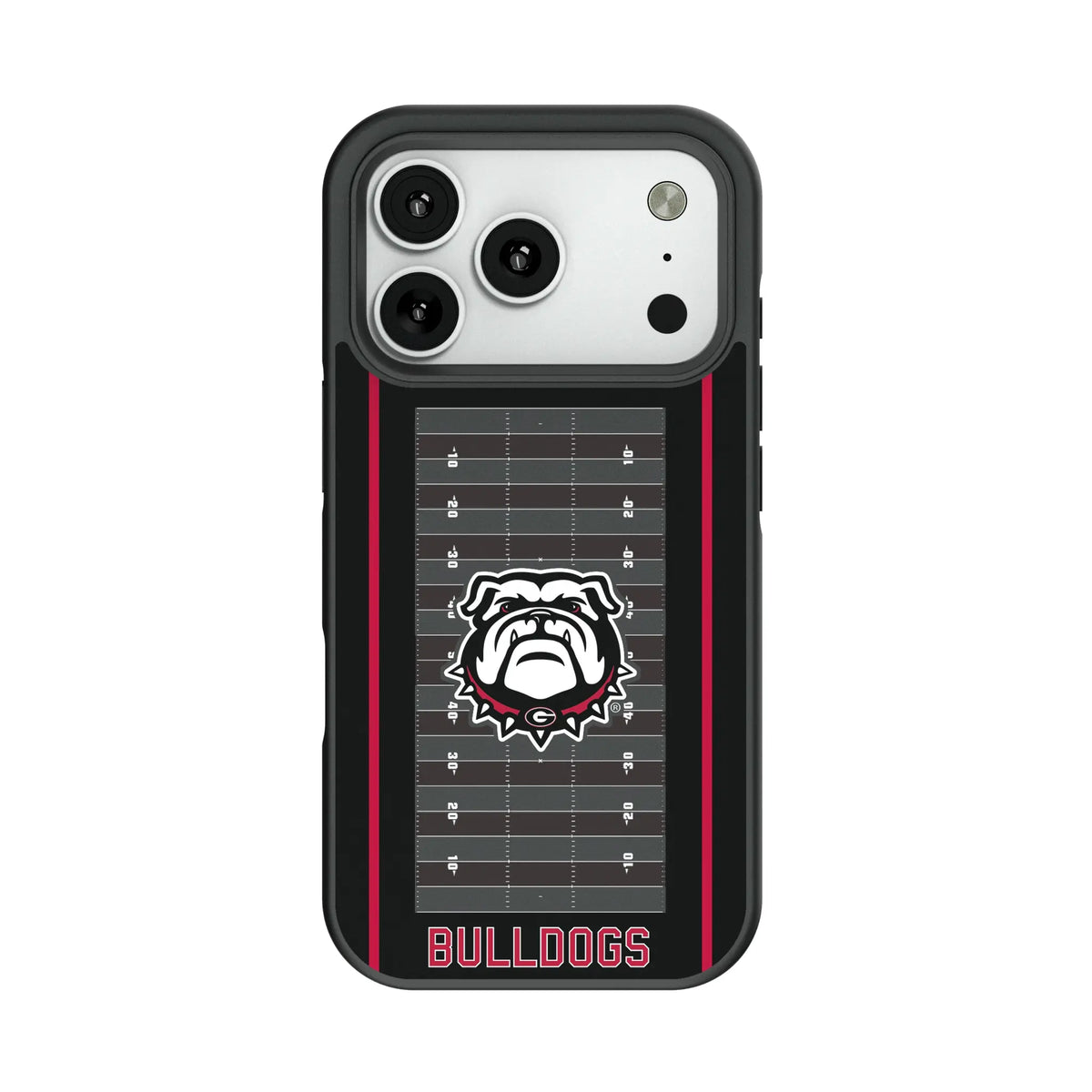 University of Georgia Bulldogs Uga Field Bump Phone Case for Apple iPhone
