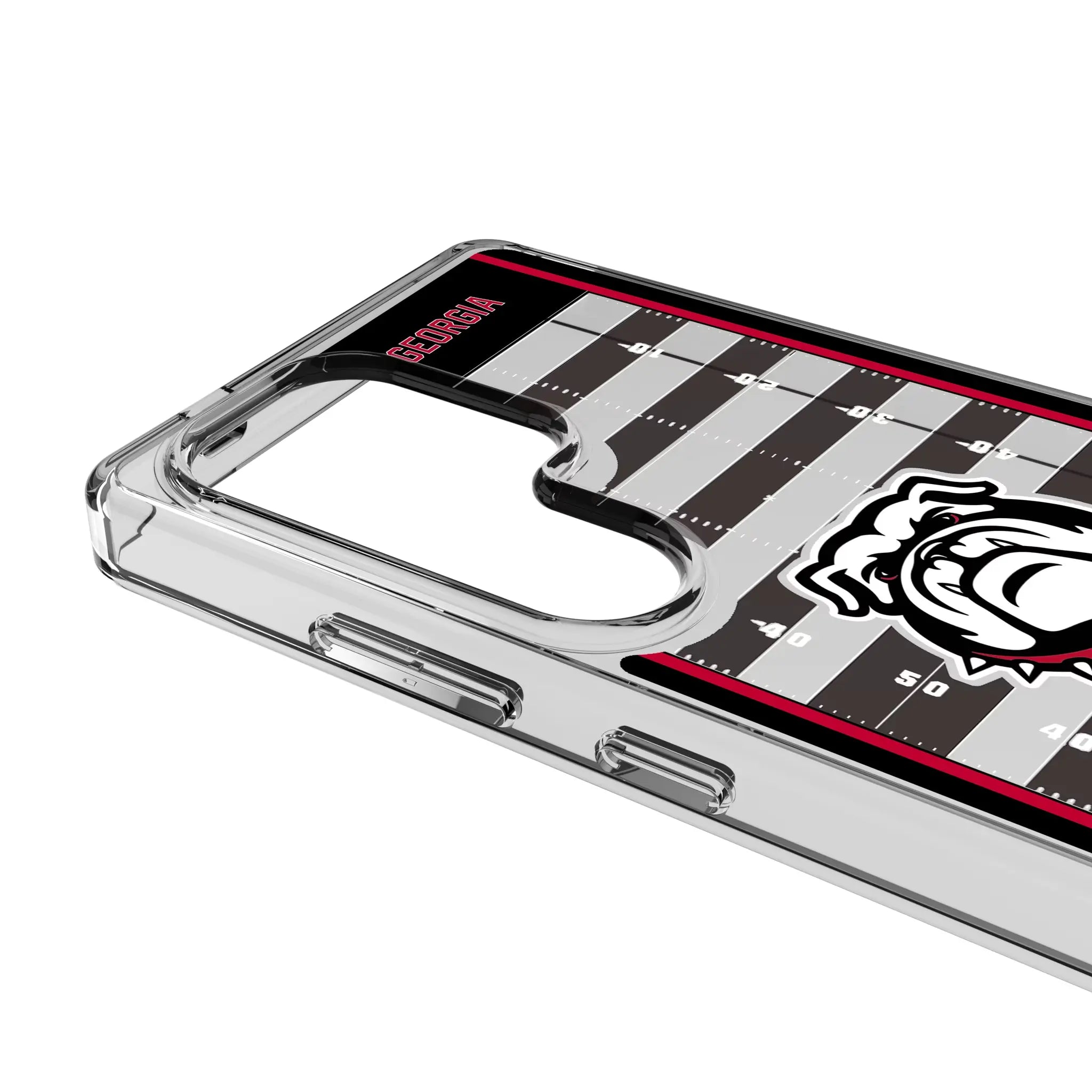 University of Georgia Bulldogs Uga Field Galaxy Clear Phone Case for Samsung Galaxy - Detail#Device_Galaxy S25 Ultra