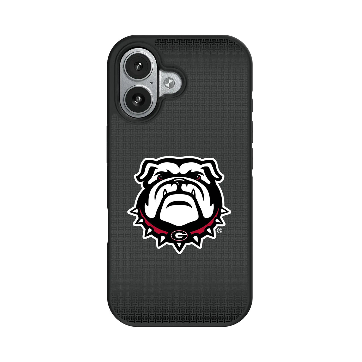 University of Georgia Bulldogs Uga Linen iPhone Bump Phone Case for Apple iPhone#Device_iPhone 17