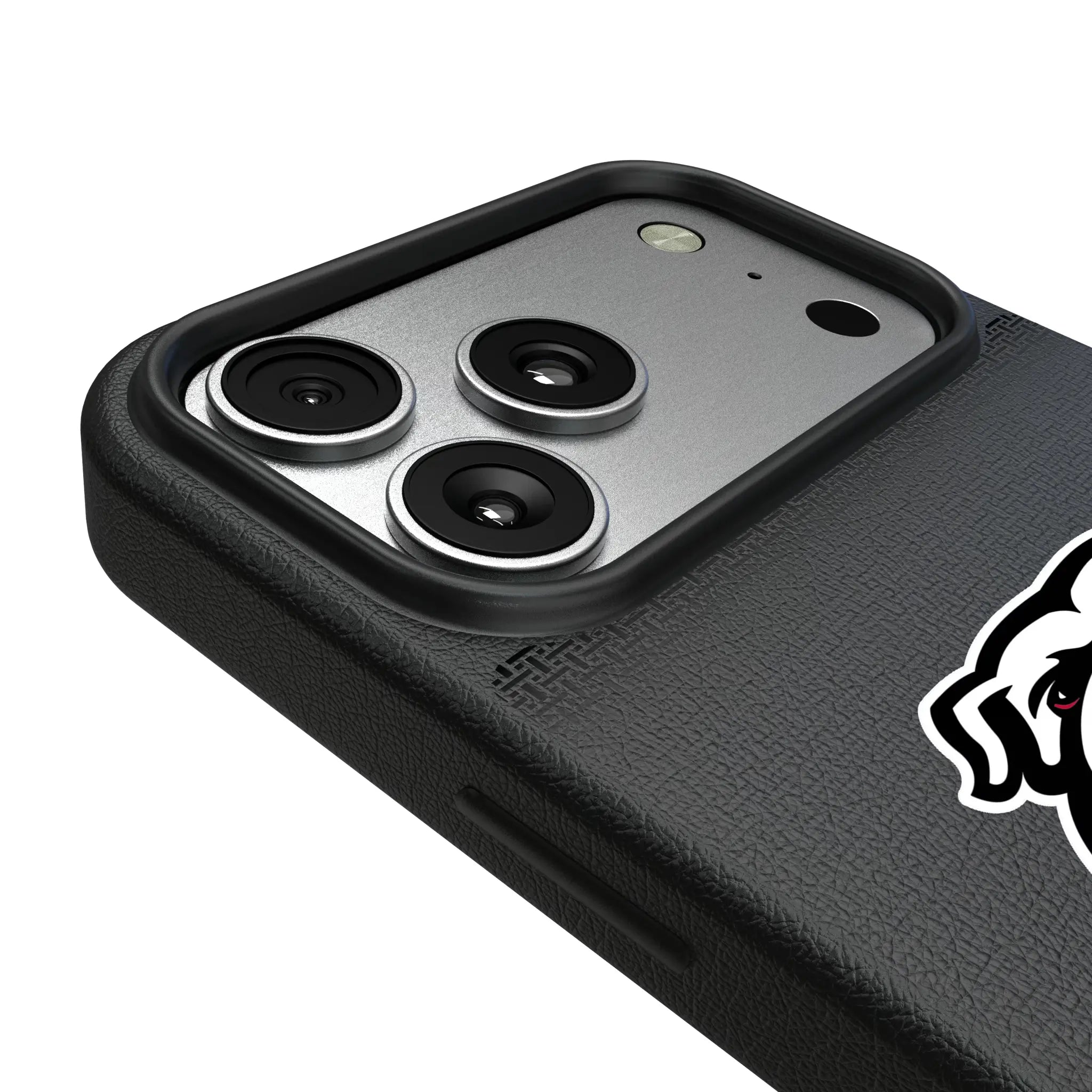 University of Georgia Bulldogs Uga Linen iPhone MagSafe Compatible Phone Case for Apple iPhone - Detail#Device_iPhone 17 Pro Max