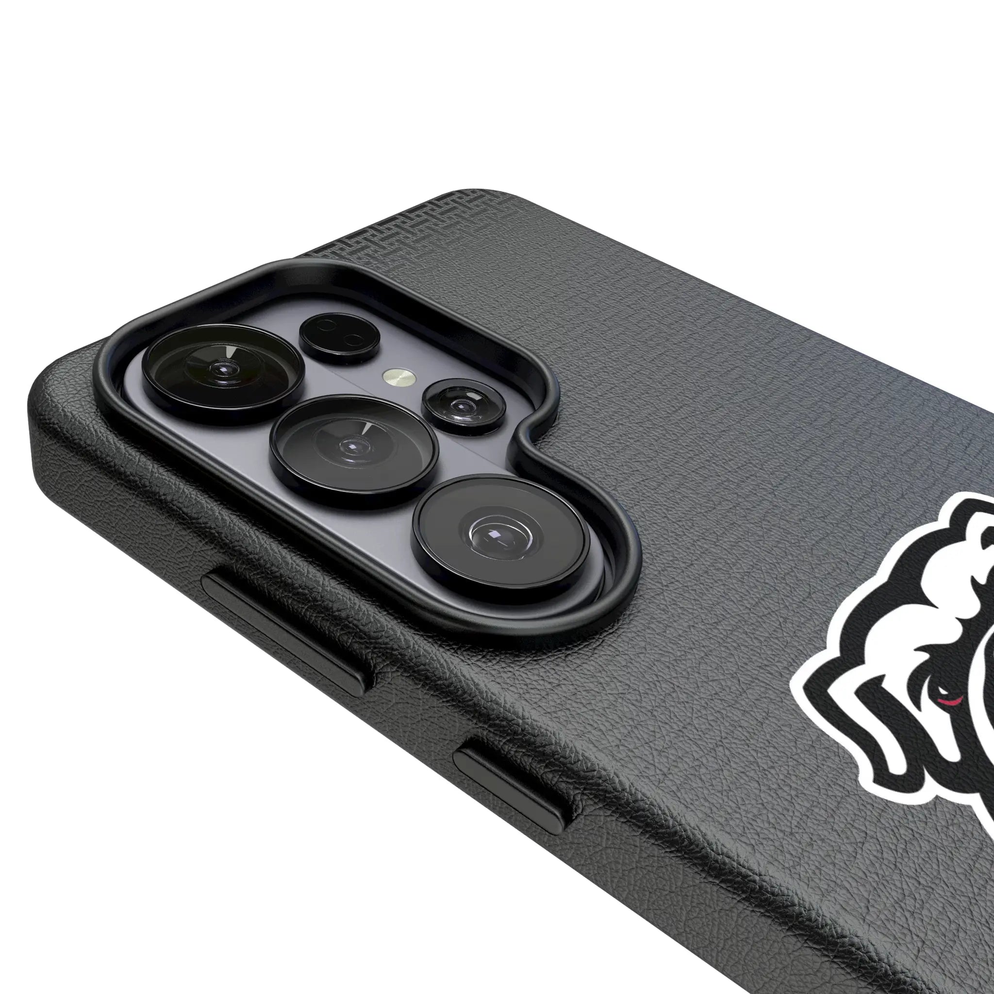 University of Georgia Bulldogs Uga Linen Galaxy MagSafe Compatible Phone Case for Samsung Galaxy - Detail#Device_Galaxy S26 Ultra