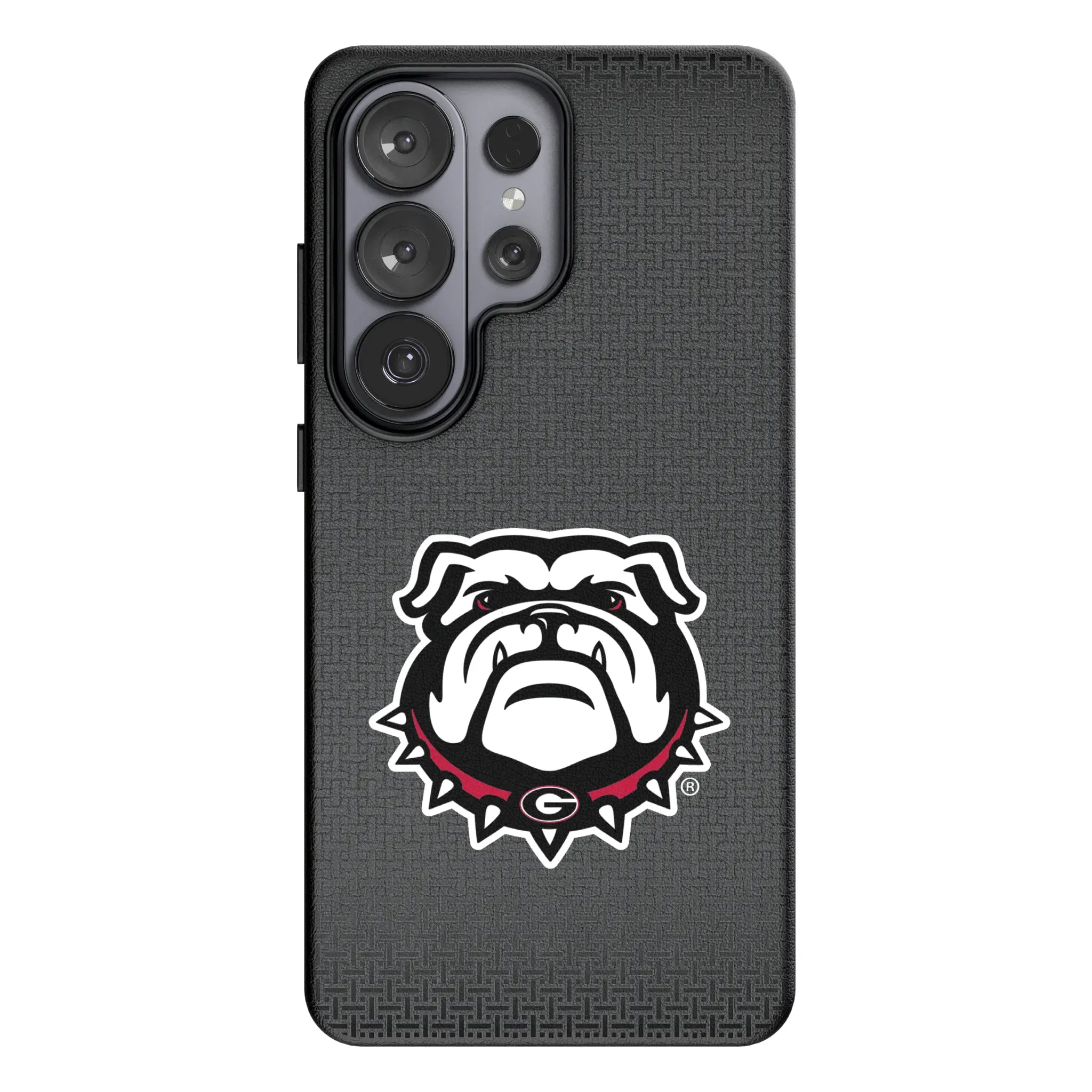 University of Georgia Bulldogs Uga Linen Galaxy MagSafe Compatible Phone Case for Samsung Galaxy#Device_Galaxy S26 Ultra