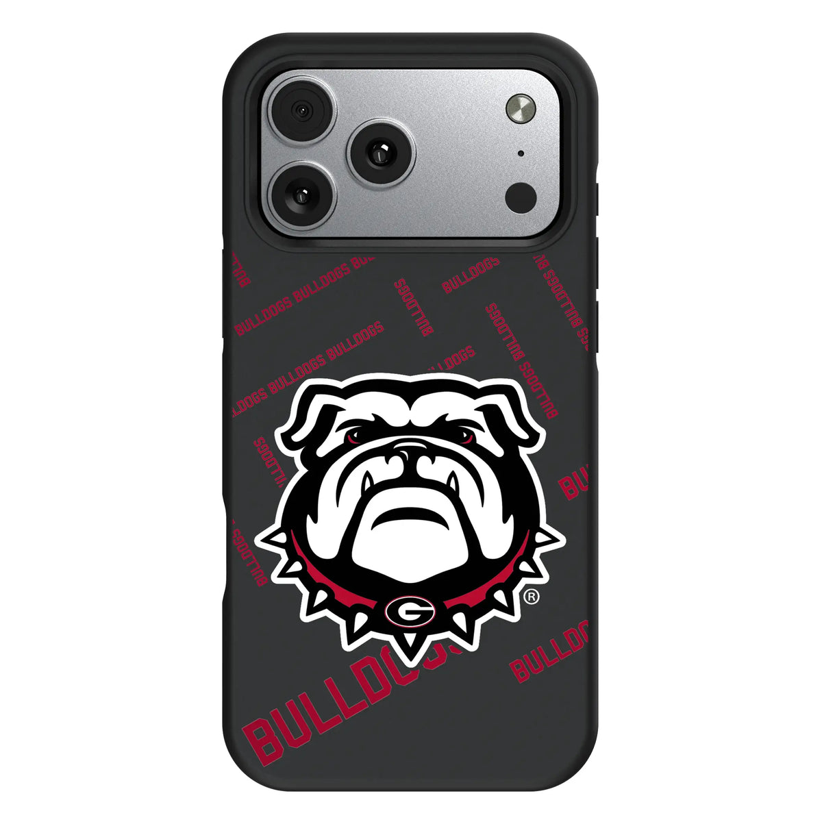 University of Georgia Bulldogs Uga Quadtile iPhone Bump Phone Case for Apple iPhone#Device_iPhone 17 Pro Max