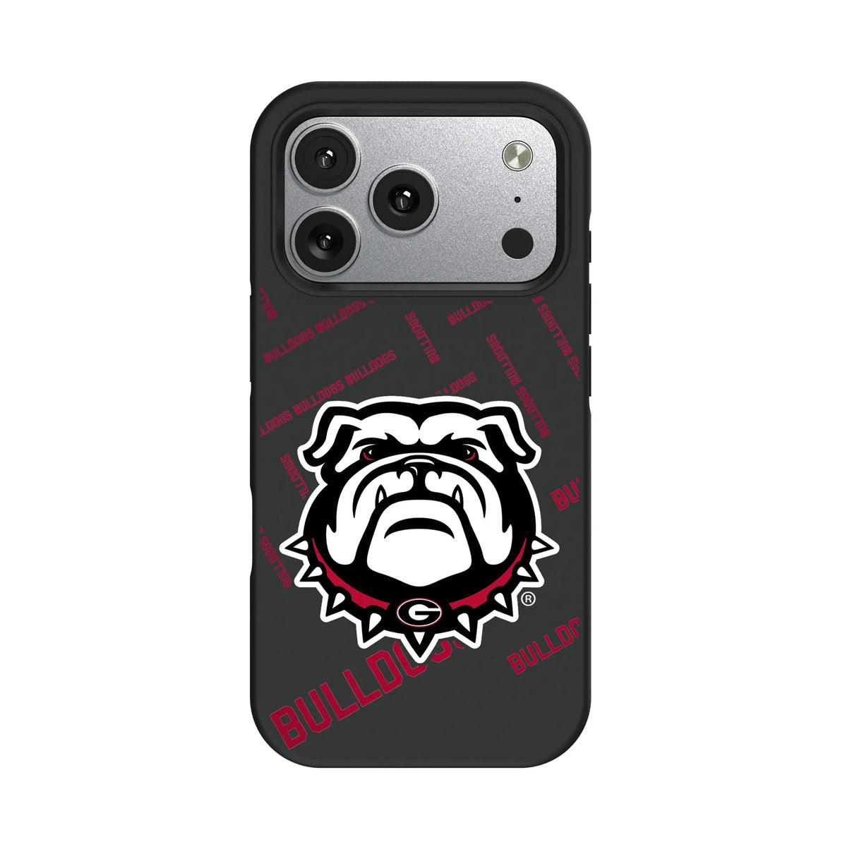 University of Georgia Bulldogs Uga Quadtile iPhone Bump Phone Case for Apple iPhone#Device_iPhone 17 Pro