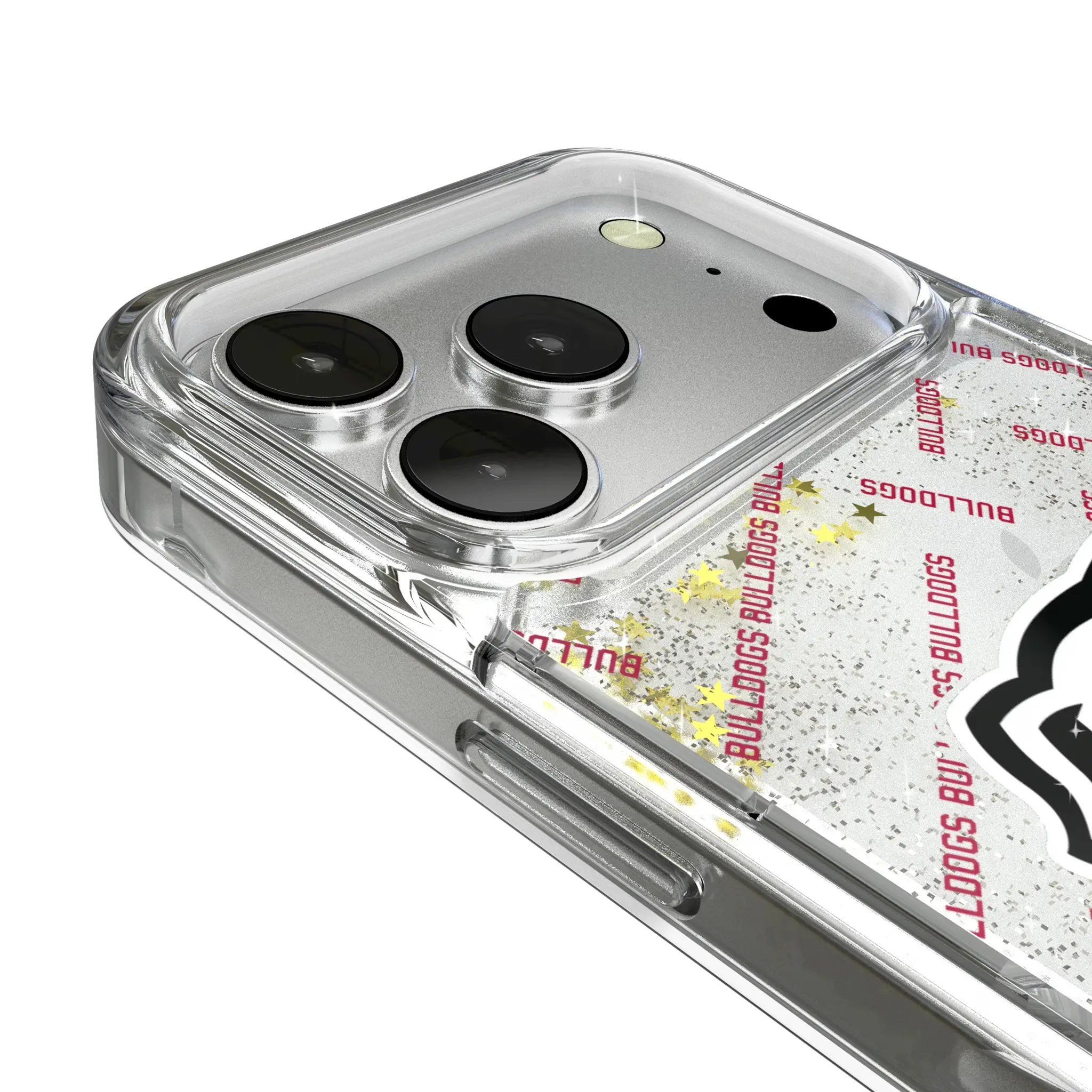 University of Georgia Bulldogs Uga Quadtile iPhone Glitter Phone Case for Apple iPhone - Detail