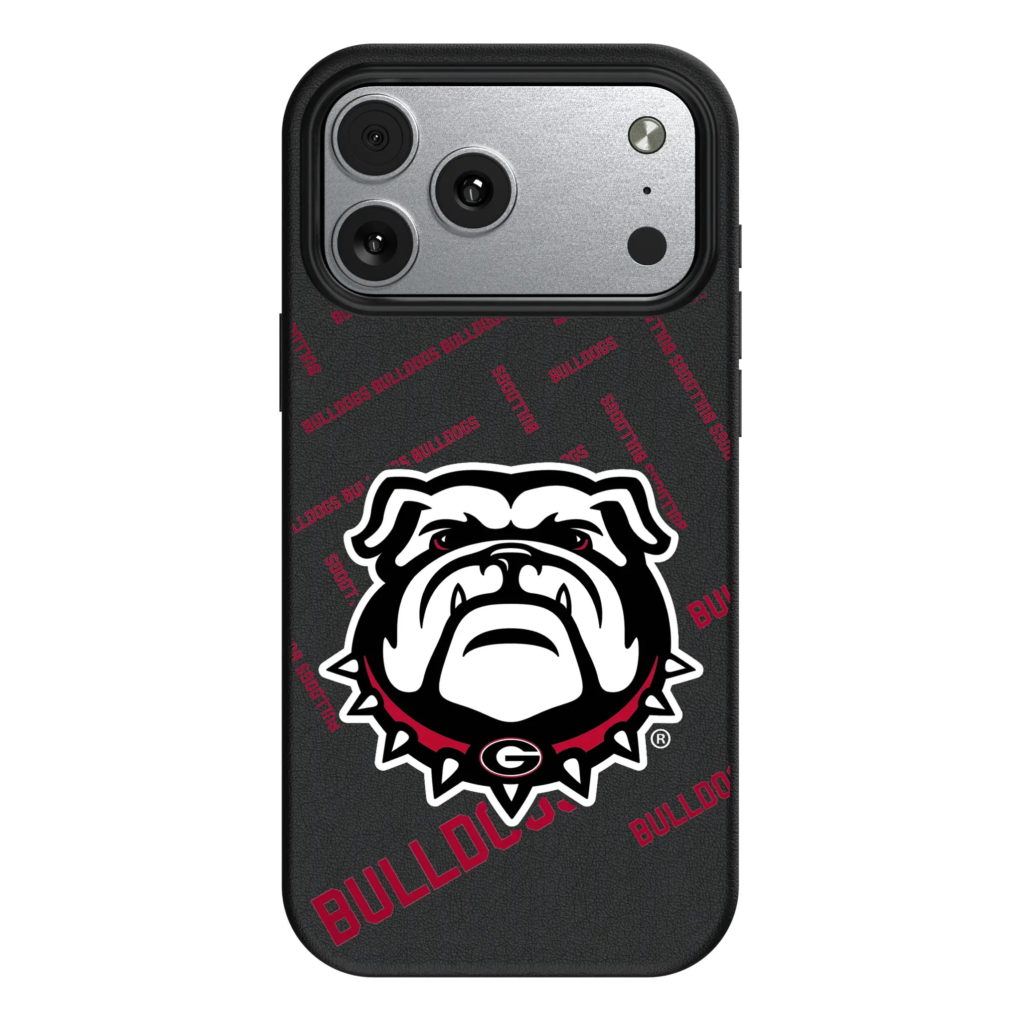 University of Georgia Bulldogs Uga Quadtile iPhone MagSafe Compatible Phone Case for Apple iPhone#Device_iPhone 17 Pro Max