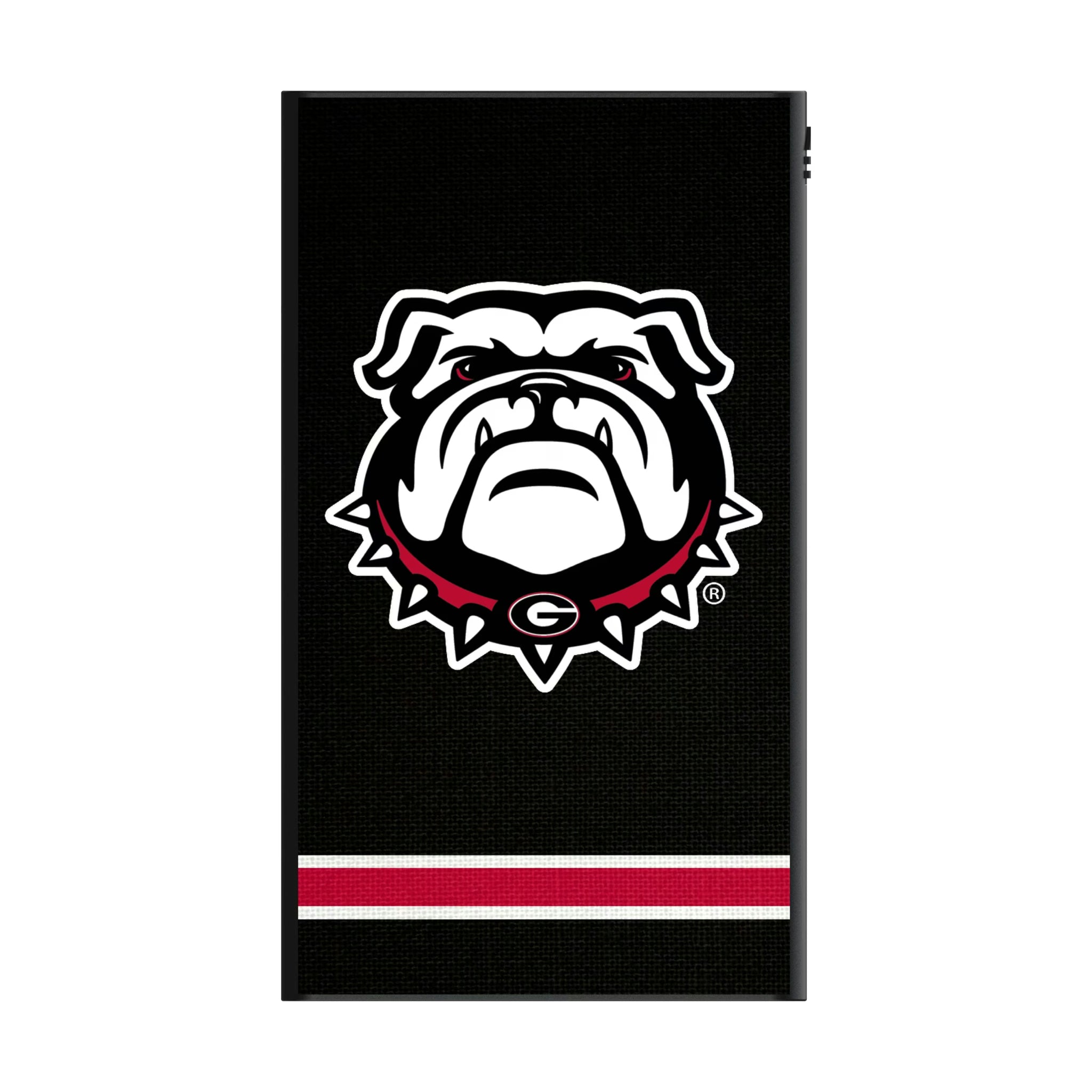 University of Georgia Bulldogs Uga Stripe 5000mAh Flat Powerbank
