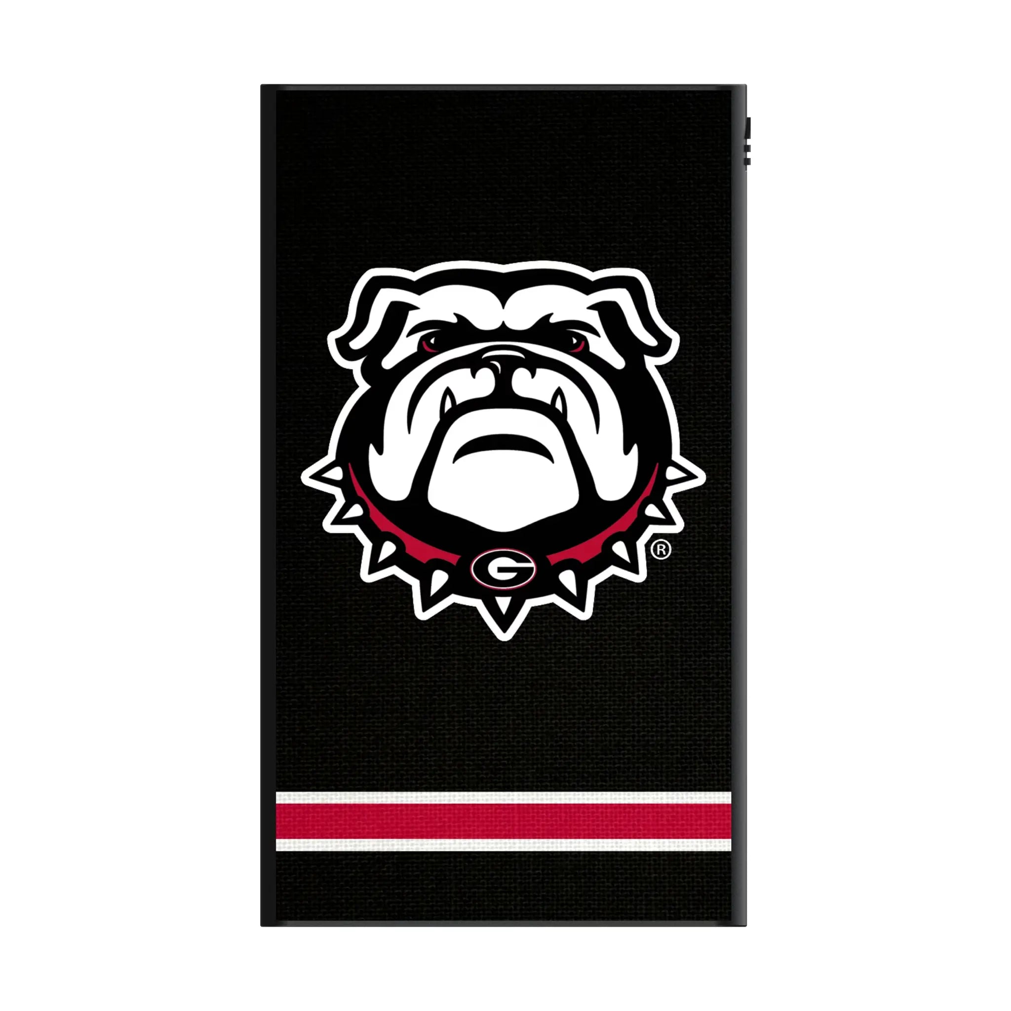 University of Georgia Bulldogs Uga Stripe 5000mAh Flat Power Bank