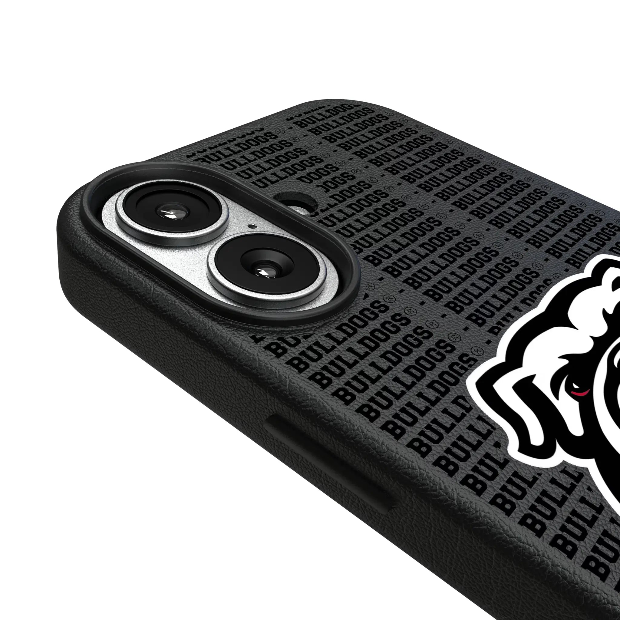 University of Georgia Bulldogs Uga Text Backdrop iPhone MagSafe Compatible Phone Case for Apple iPhone - Detail#Device_iPhone 17