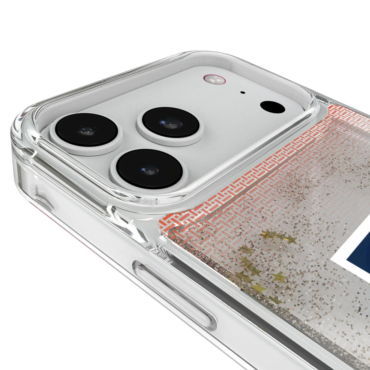 University of Illinois Fighting Illini Linen iPhone Glitter Phone Case for Apple iPhone - Detail#Device_iPhone 18 Pro Max