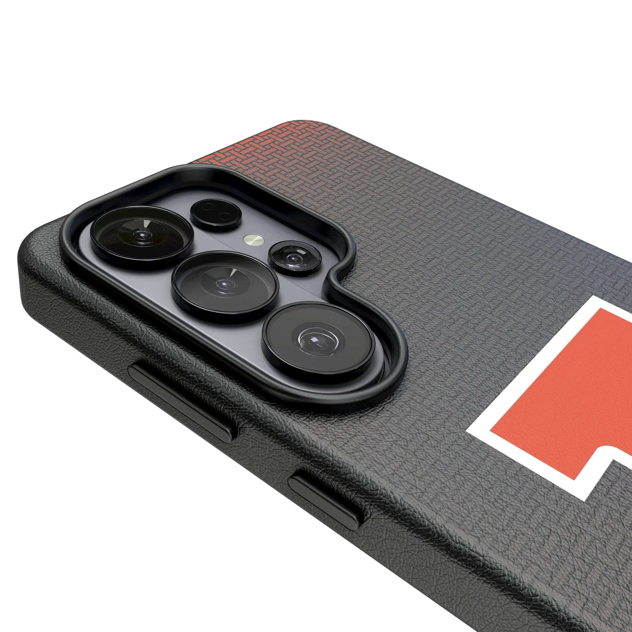 University of Illinois Fighting Illini Linen Galaxy MagSafe Compatible Phone Case for Samsung Galaxy - Detail#Device_Galaxy S26 Ultra