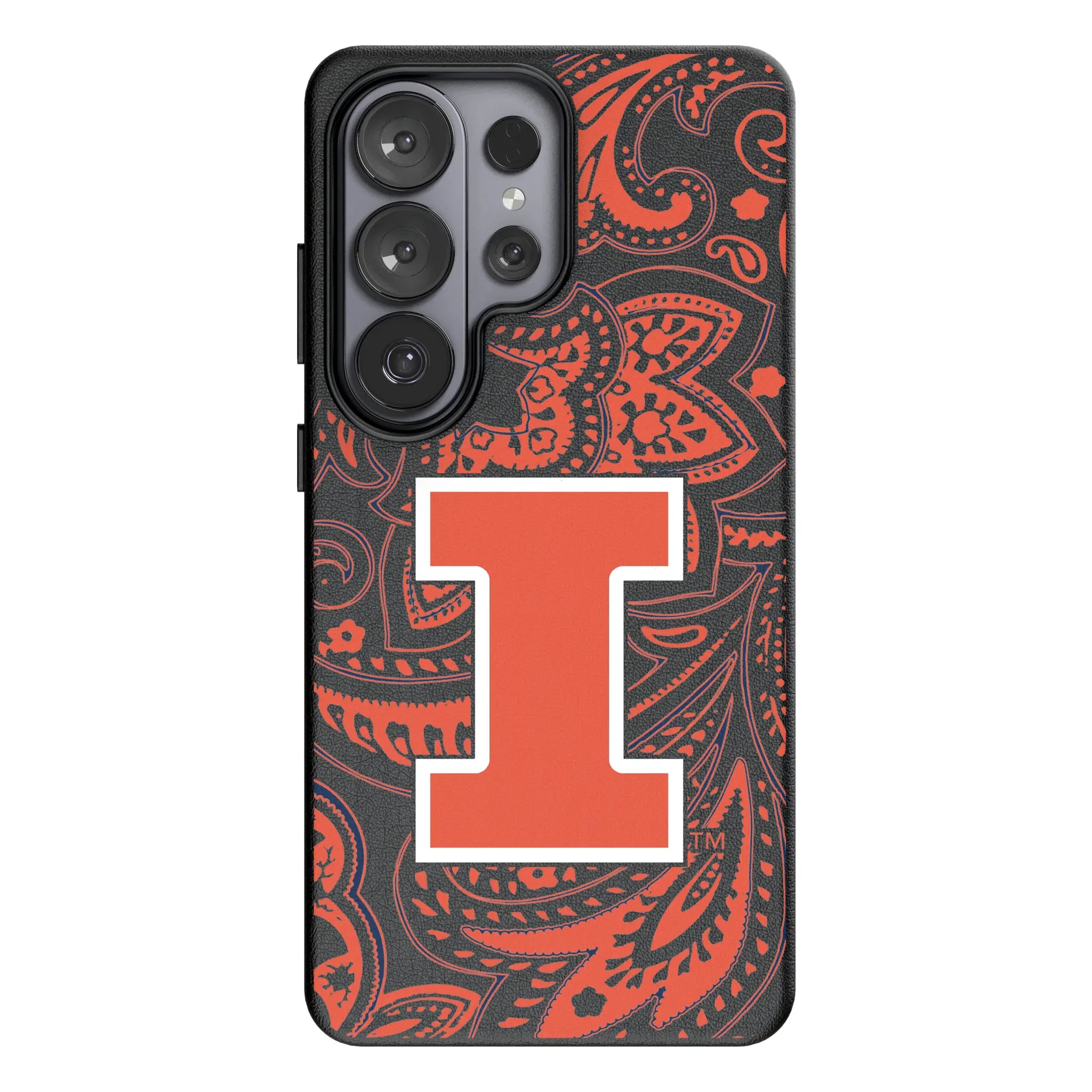 University of Illinois Fighting Illini Paisley Galaxy MagSafe Compatible Phone Case for Samsung Galaxy#Device_Galaxy S26 Ultra